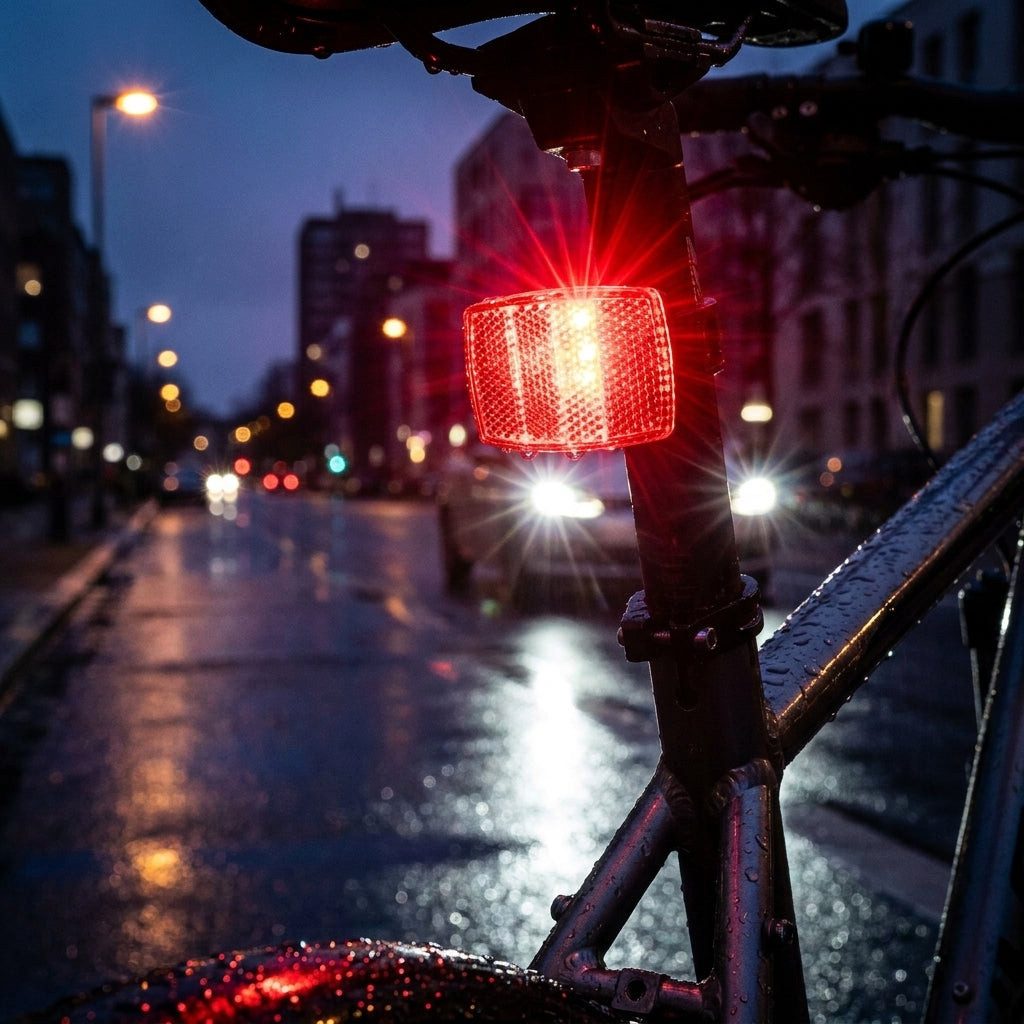 XLC Sattelstütze XLC Rückstrahler f. Sattelstütze CR-R05 StVZO, weitwinkel, max. Ø28,6m