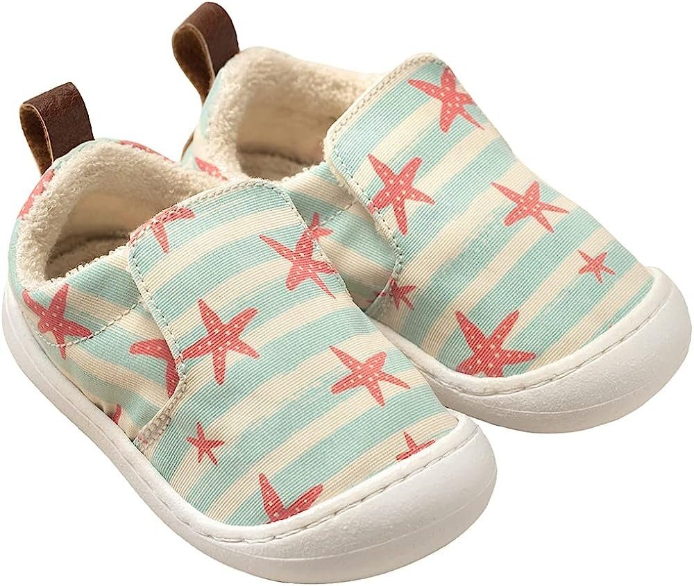 POLOLO Kinderschuh "Chico Seaqual" Outdoorschuh bequemer Kinderschuh Seesterne