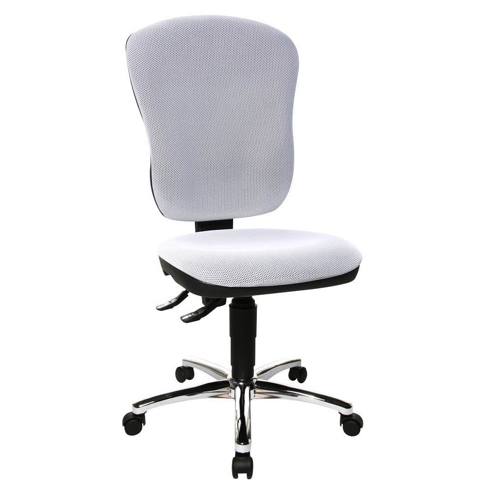 TOPSTAR Bürostuhl 1 Stuhl Bürostuhl Steel Point 80 - weiß