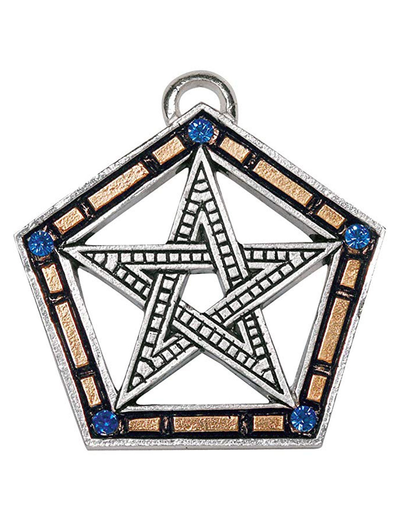 Adelia´s Amulett Anhänger Magische Pentagramme Talisman, Pentalpha - Harmonie und Stabilität
