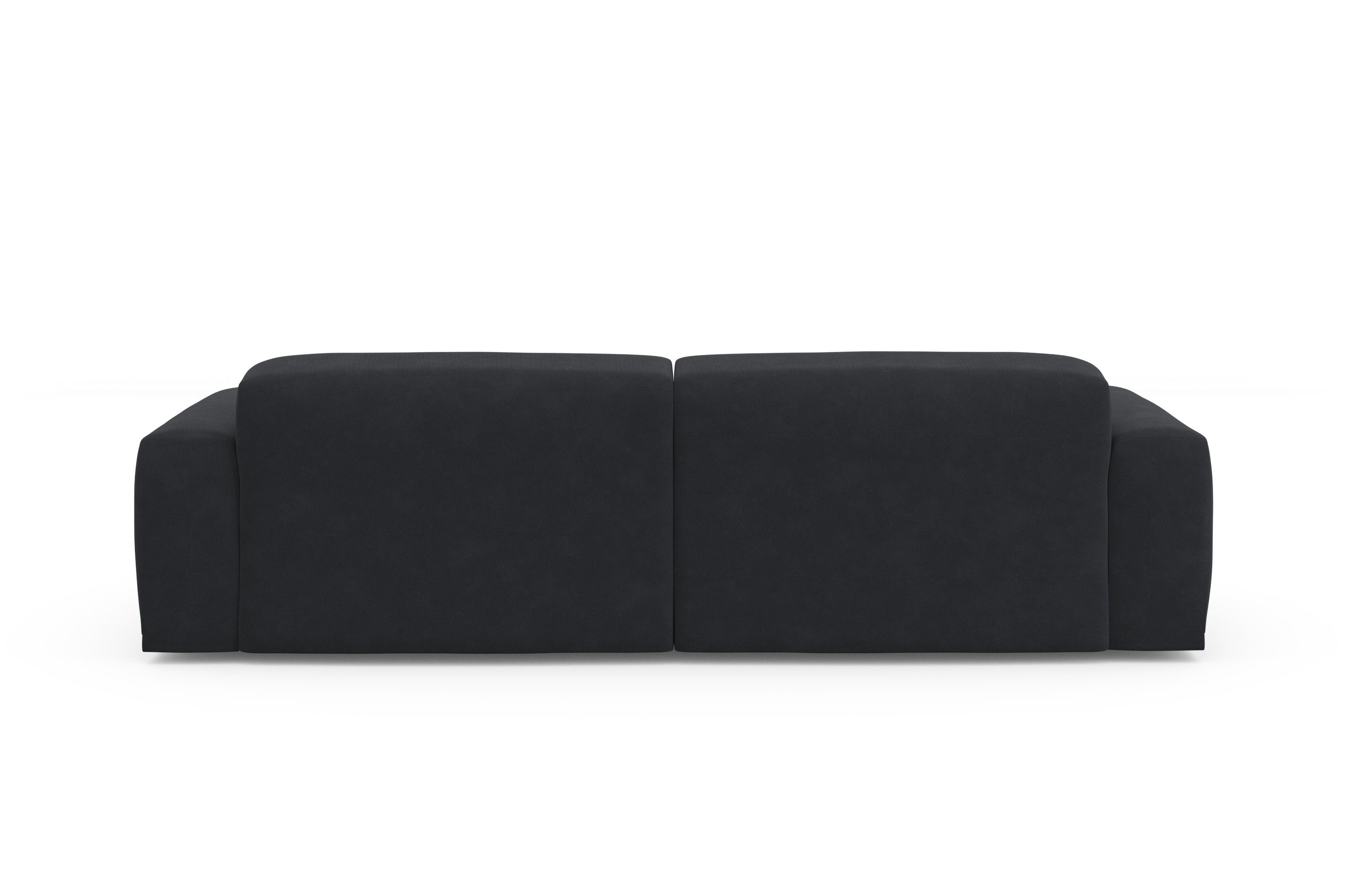 TRENDMANUFAKTUR Ecksofa Braga, mit hochwertigem Kaltschaum, L-Form, in Cord erhältlich, 2 Teile, modernes Sofa, Couch mit hohem Sitzkomfort, 255/72/160 cm (B/H/T)