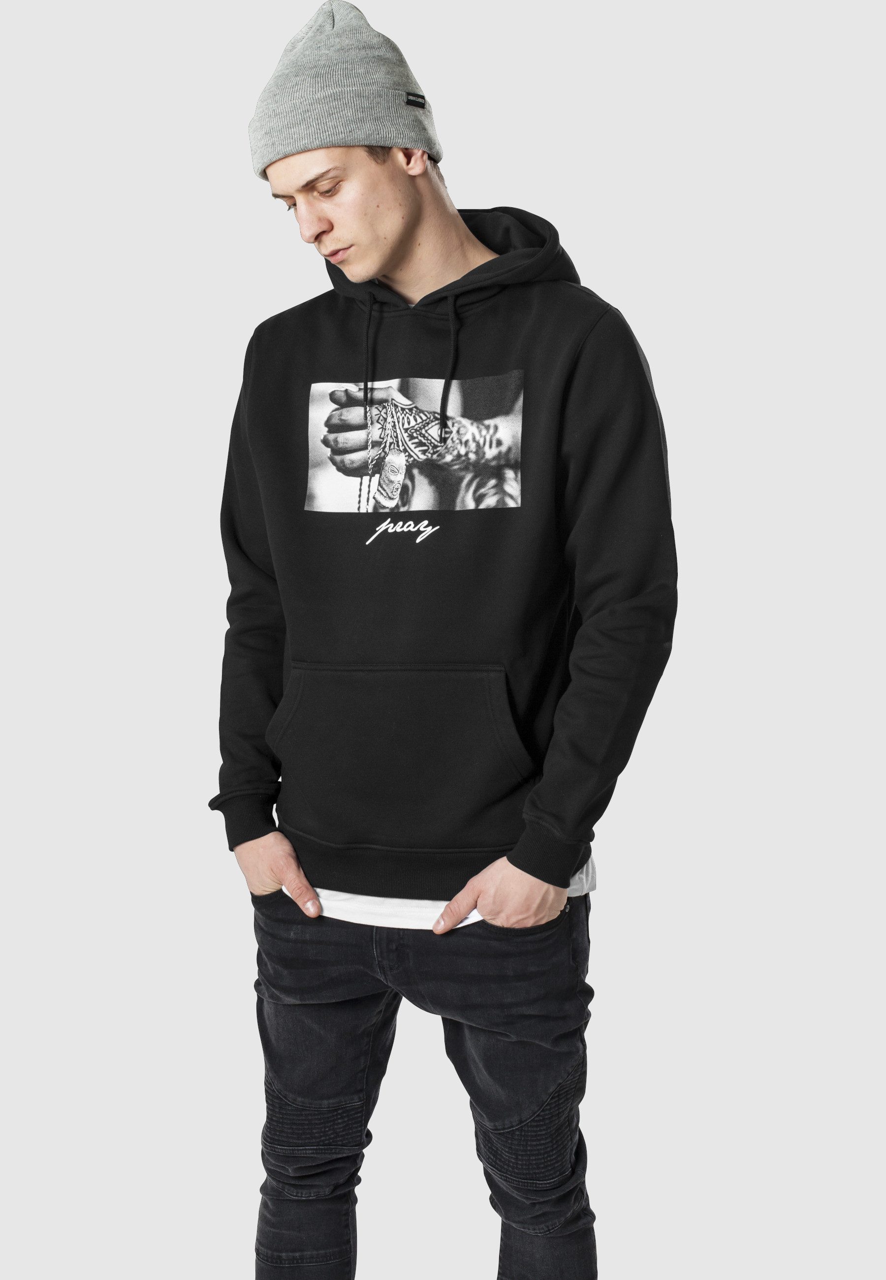 MisterTee Kapuzenpullover MisterTee Herren Pray 2.0 Hoody (1-tlg)