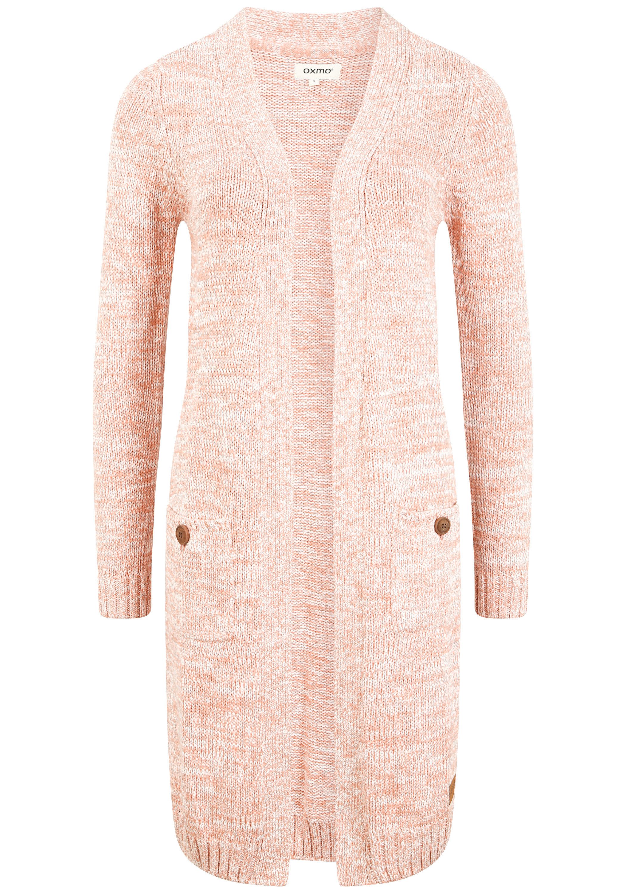 OXMO Strickjacke OXPhiletta Strickjacke lang geschnitten günstig online kaufen