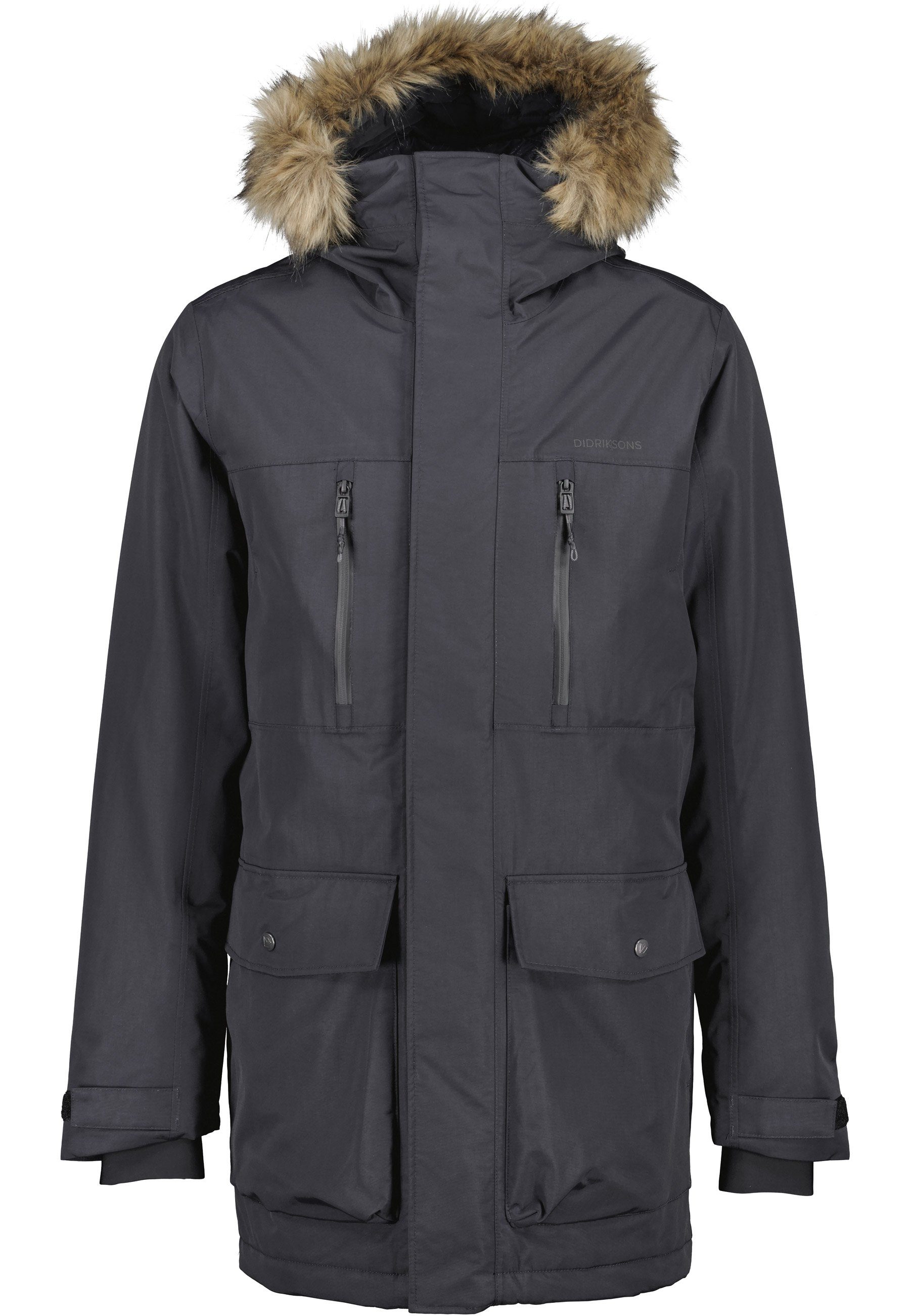 Didriksons Funktionsparka MARCO USX Blue Dark Grey PARKA 3