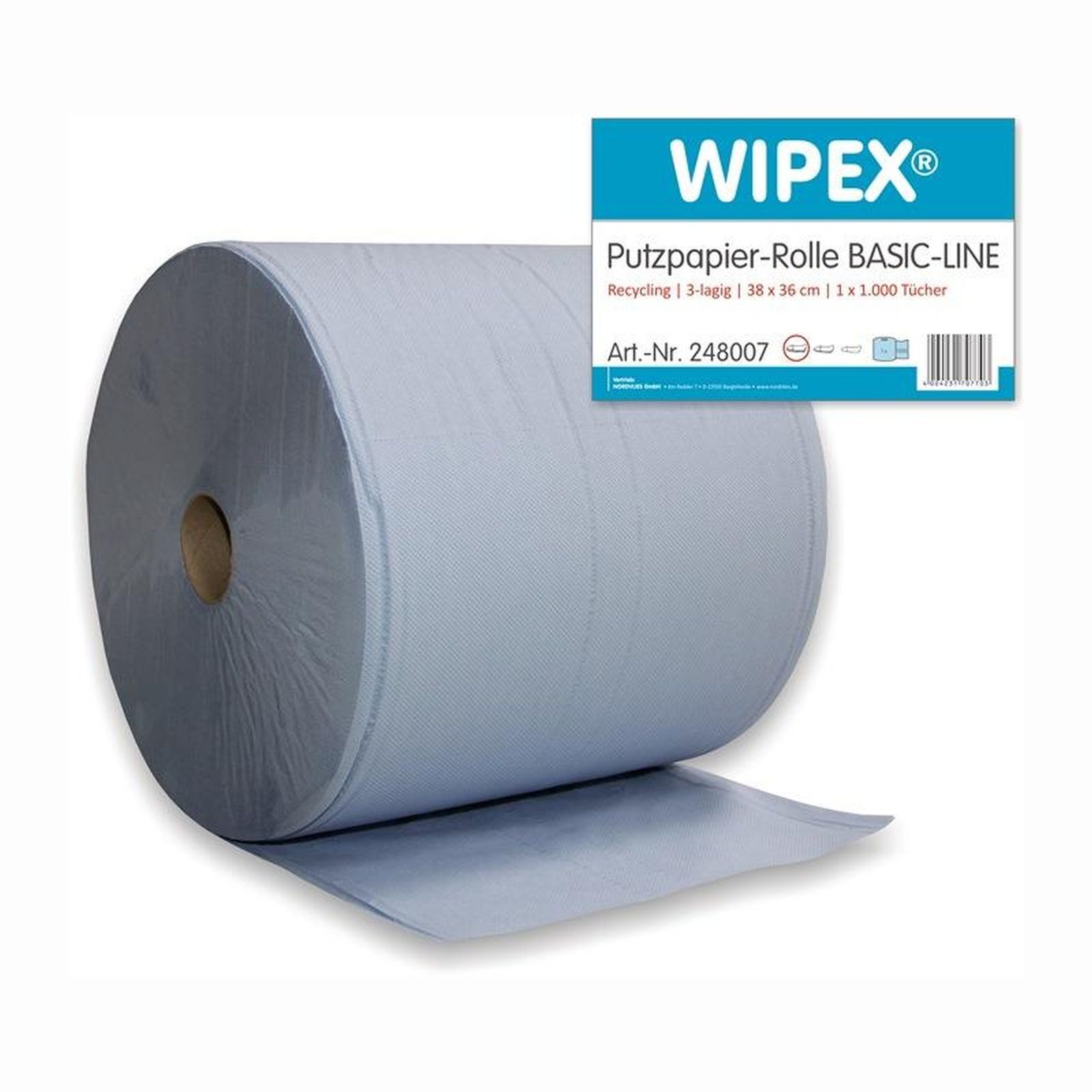 WIPEX Scheibenwischblätter Wipex Putztuch Basic-Line L360xB380ca. mm - 248007