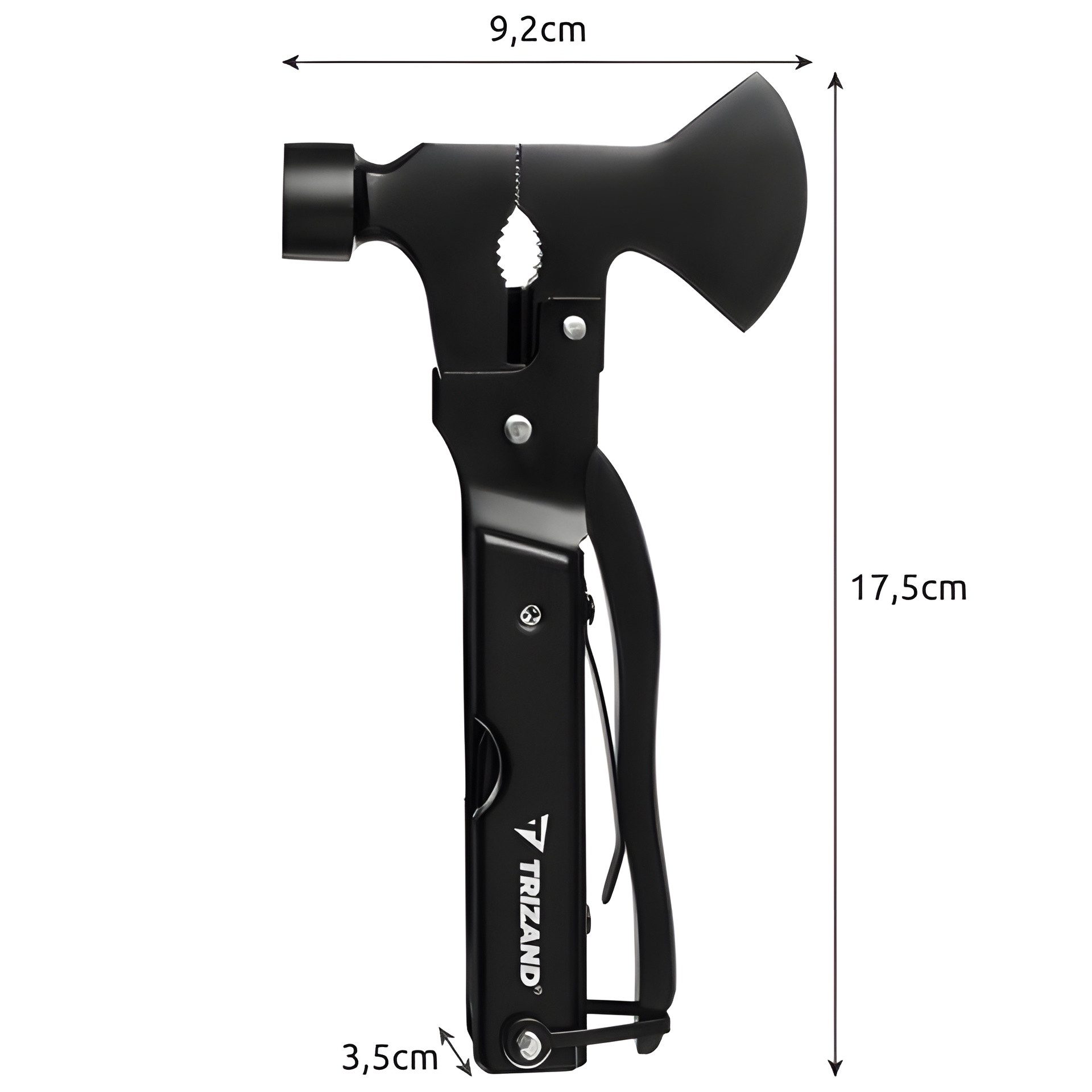 Trizand Universalmesser Multitool Messer Axt, (1 St), 17-teilig günstig online kaufen