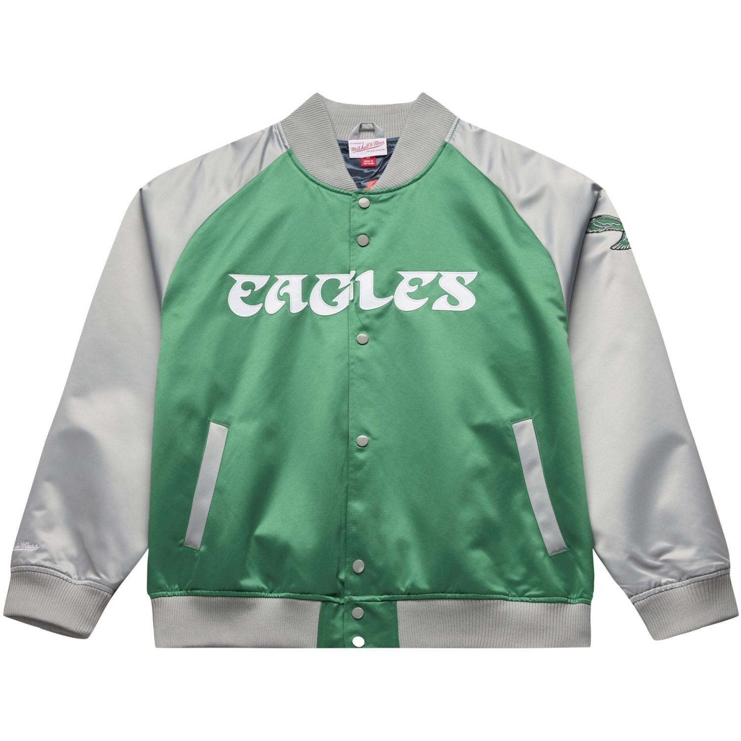 Mitchell & Ness Collegejacke Satin Philadelphia Eagles Reggie White