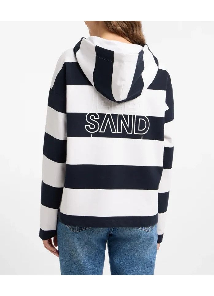 Elbsand Strickjacke Kapuzenpullover Eydis ELBSAND Cloud White_Coldwater_str günstig online kaufen
