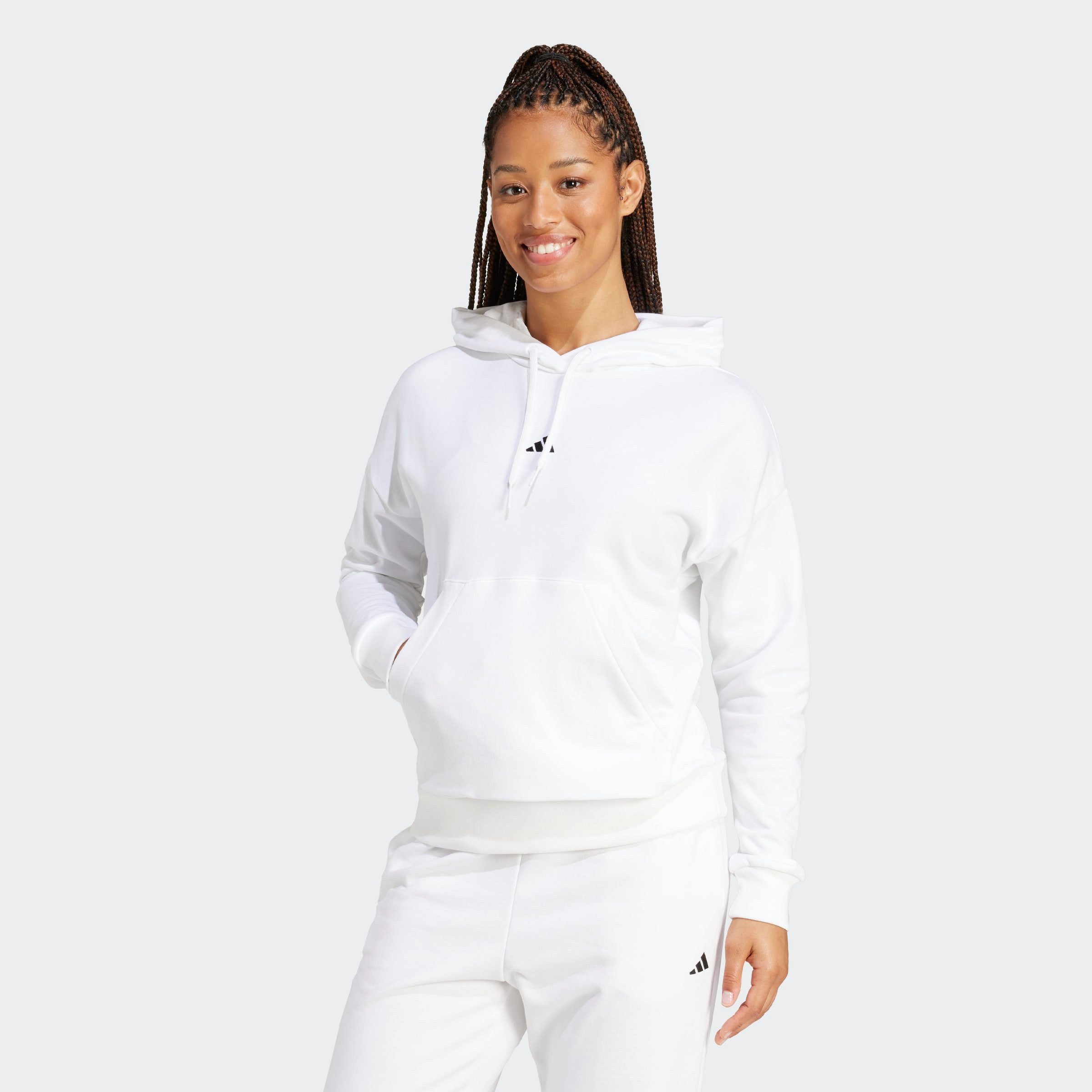 adidas Sportswear Kapuzensweatshirt ESSENTIALS SMALL LOGO FRENCH TERRY HOODIE