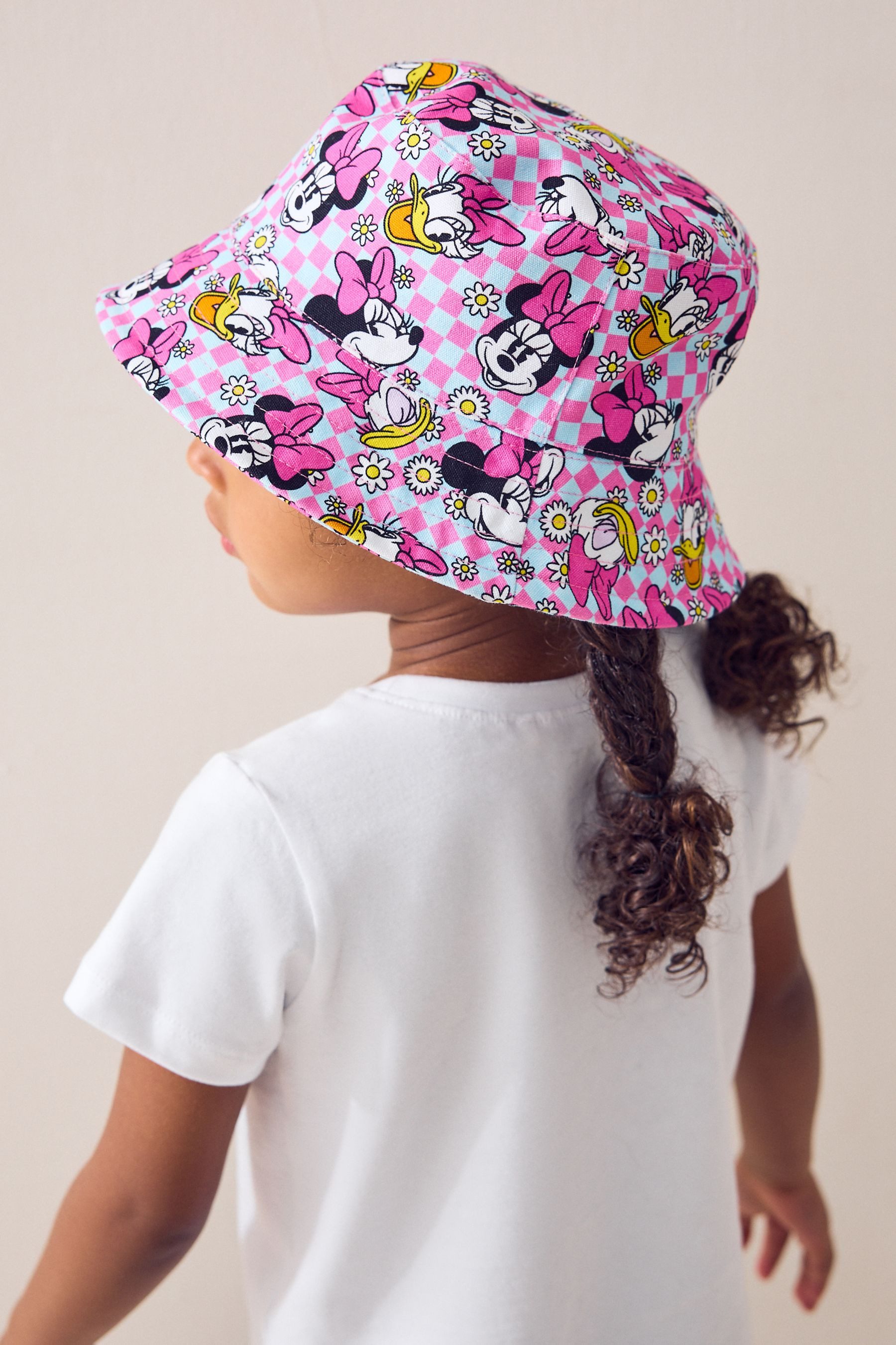 Next Mütze & Schal Mini Mouse Bucket Hat aus 100 % Baumwolle (1-tlg)