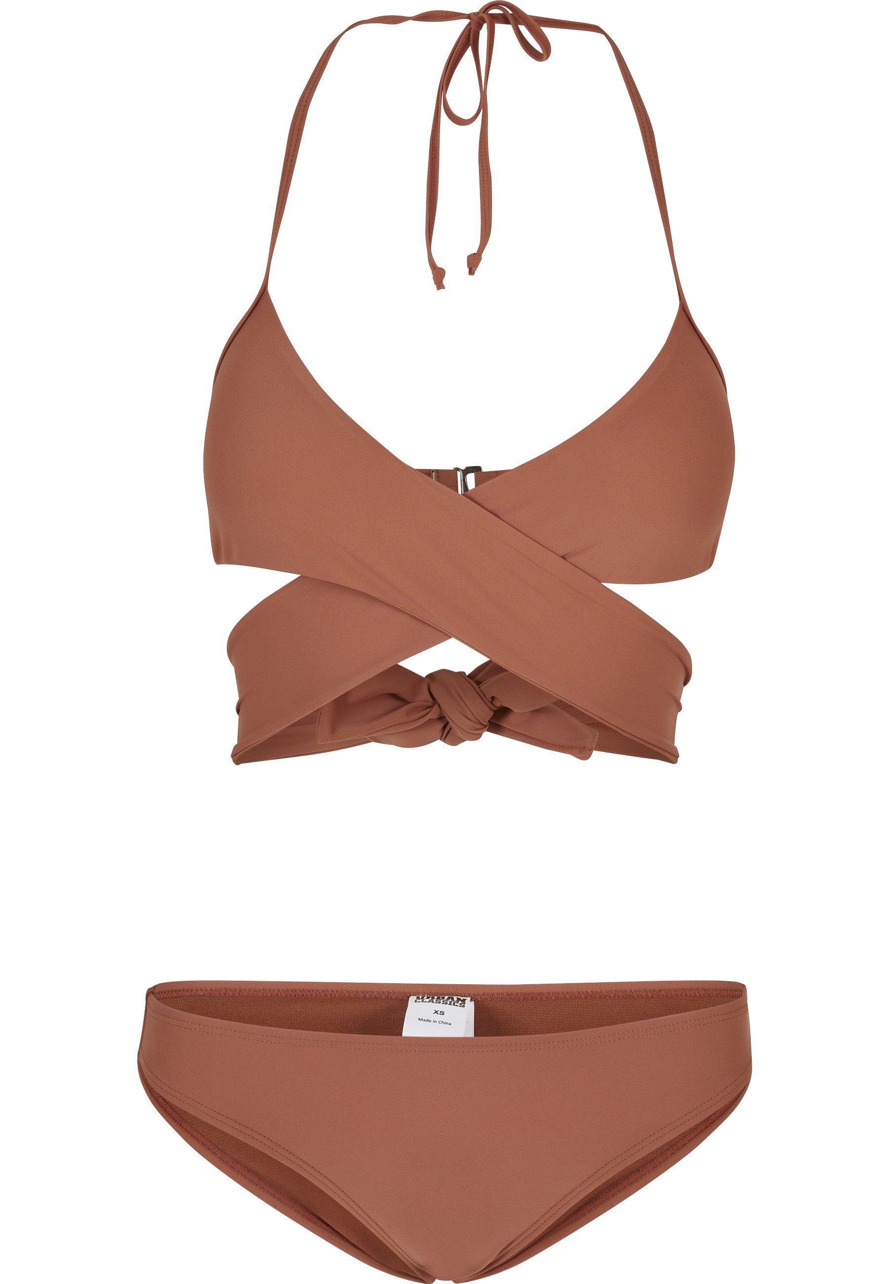 URBAN CLASSICS Bügel-Bikini Urban Classics Damen Ladies Bikini günstig online kaufen