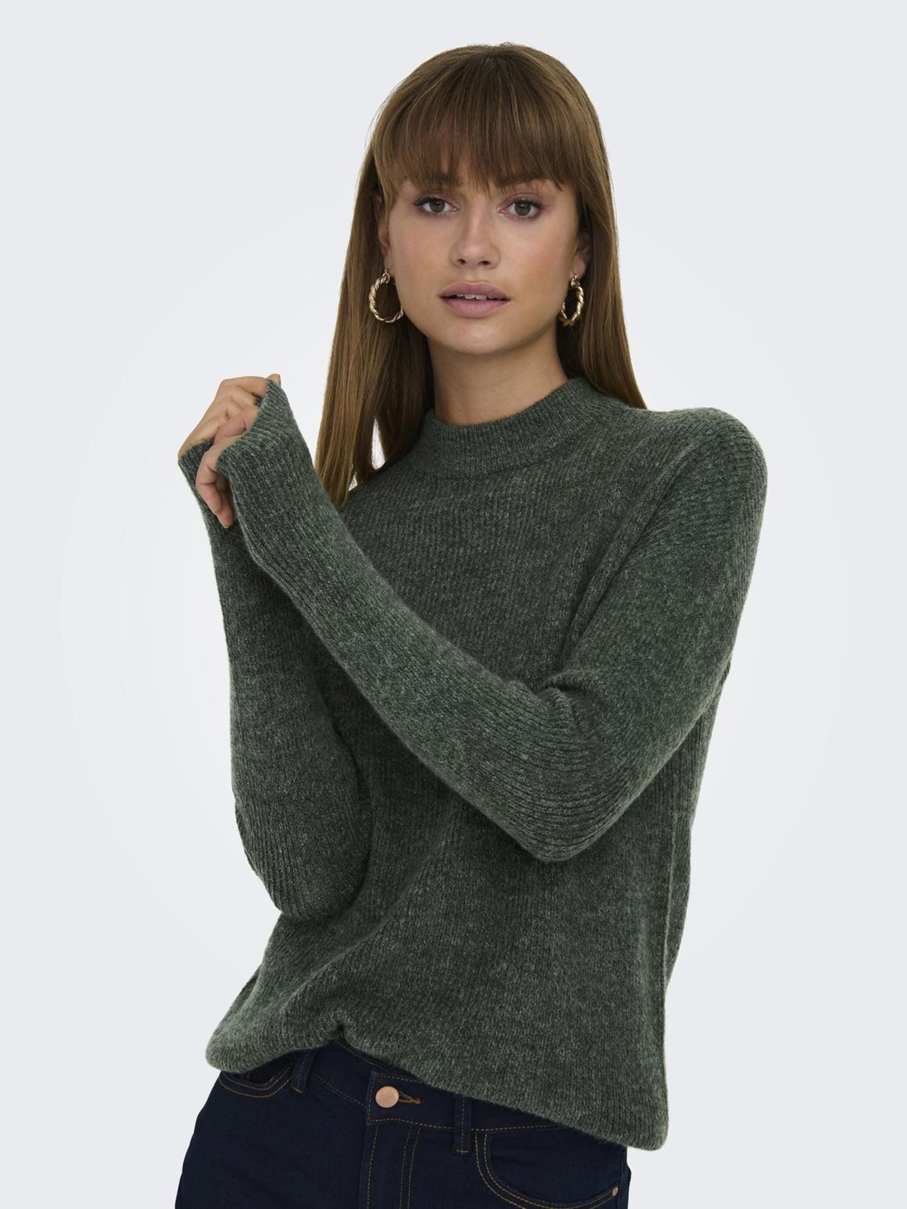 ONLY Strickpullover ONLCAMILLA O-NECK L/S PULLOVER günstig online kaufen