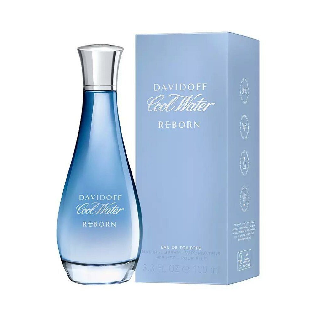 Eau de Toilette COOL WATER WOMAN REBORN eau de toilette spray 100ml