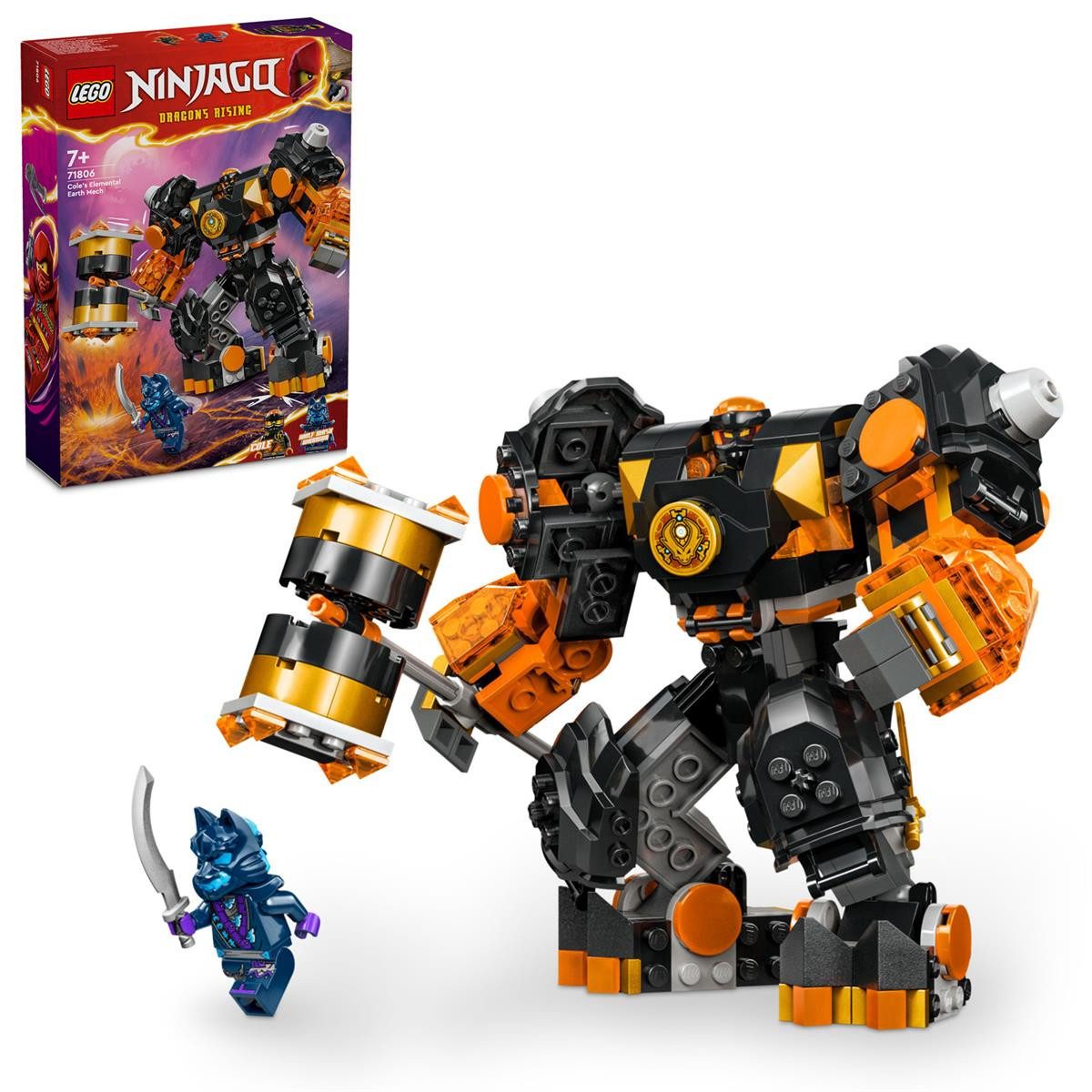 LEGO® LEGO® 71806 NINJAGO - Coles Erdmech Konstruktions-Spielset günstig online kaufen