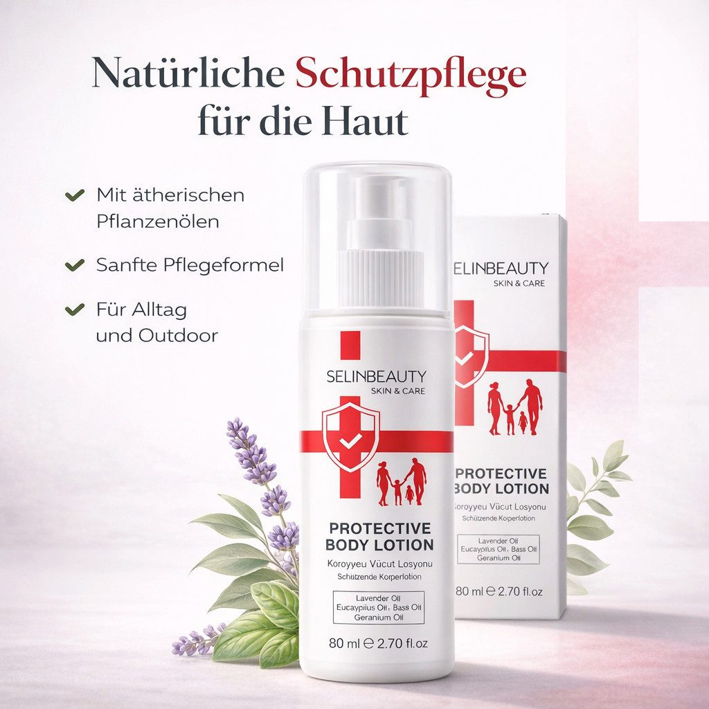 Selin Beauty Hautcreme Skin & Care, Schützende Körperlotion 80ml