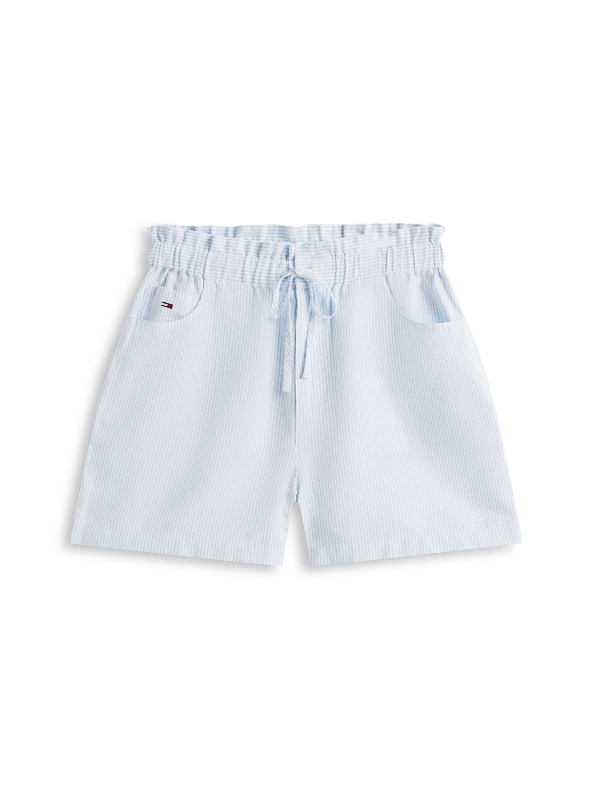 Tommy Jeans Shorts TJW ESSENTIAL LINEN SHORTS mit angesagtem Paperbag-Bund – Bild 4 von 5
