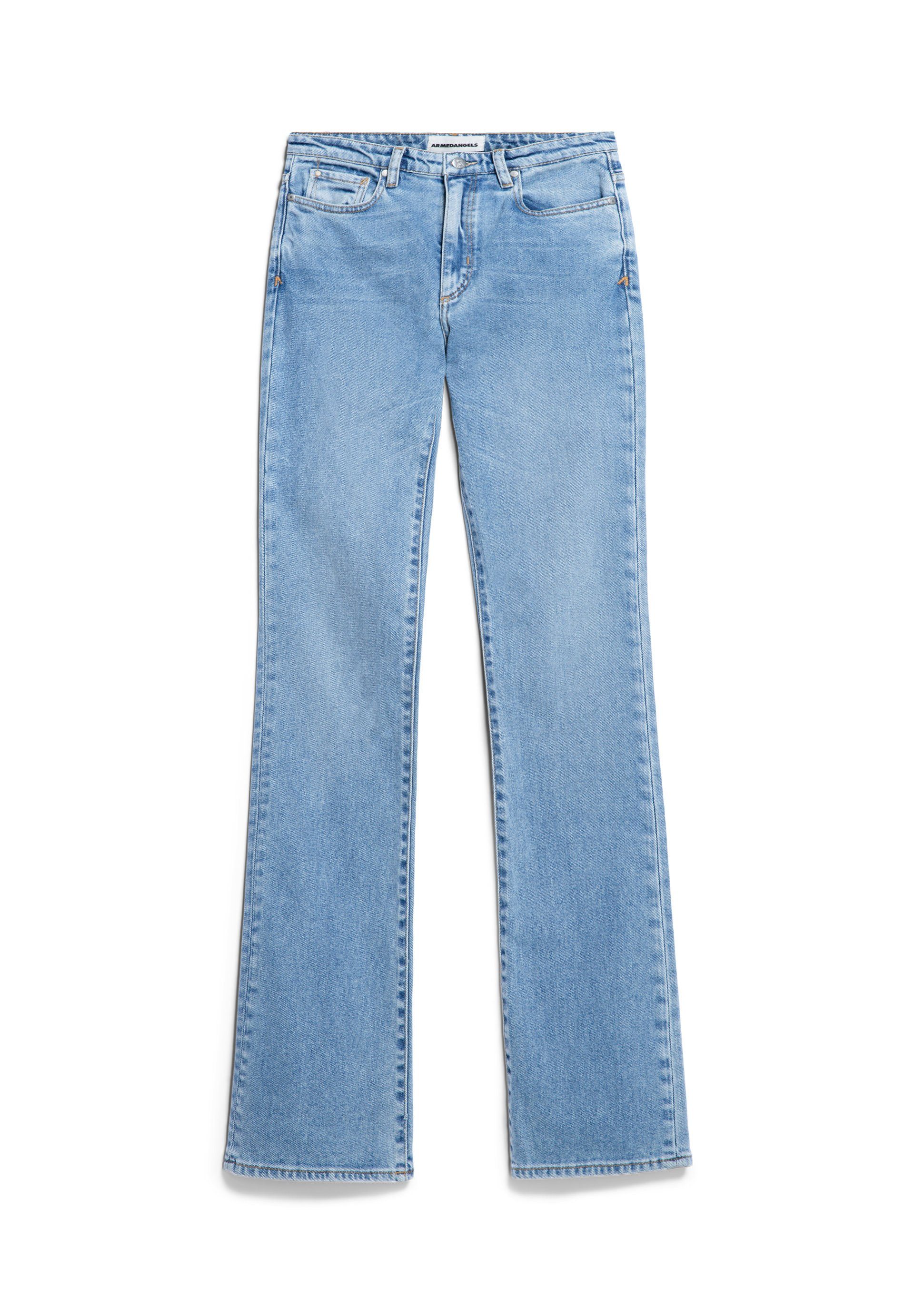 Armedangels Straight-Jeans LINNAA LOW Damen (1-tlg)