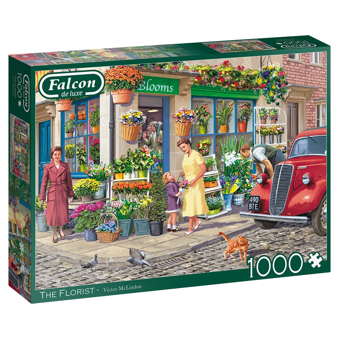 Puzzle Victor McLindon The Florist 1000 Teile Puzzle