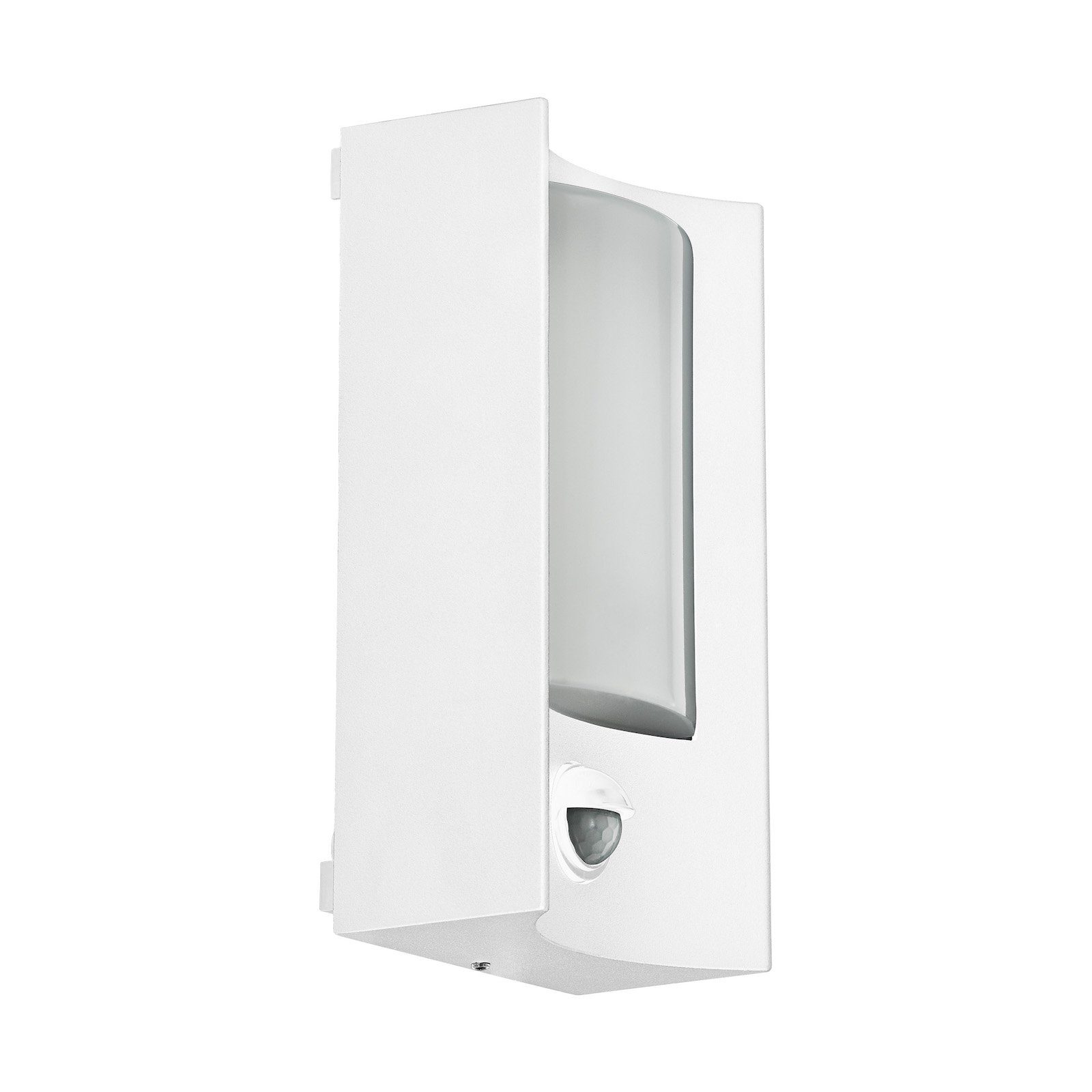 EGLO Außen-Wandleuchte EGLO Wandleuchte Außenleuchte IP44 Bewegungssensor 3000K 34006 weiß