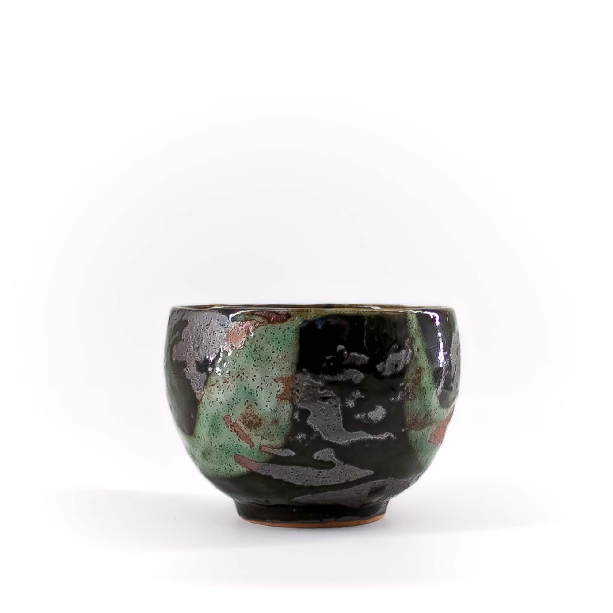 320 Chawan Grün Schwarz teayumi ml ANDA Schale Matcha-Schale