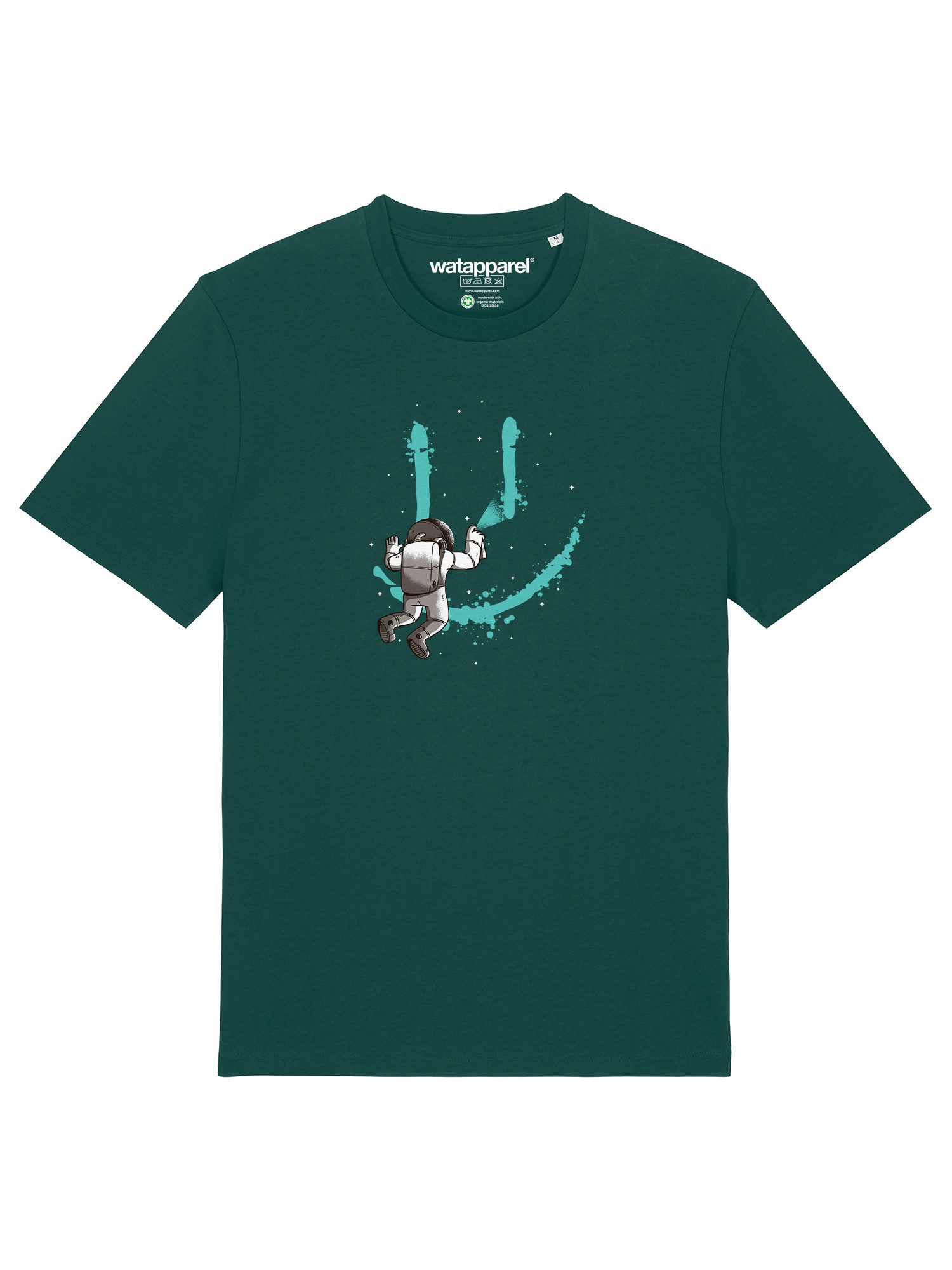 wat? Apparel T-Shirt Graffiti Astronaut