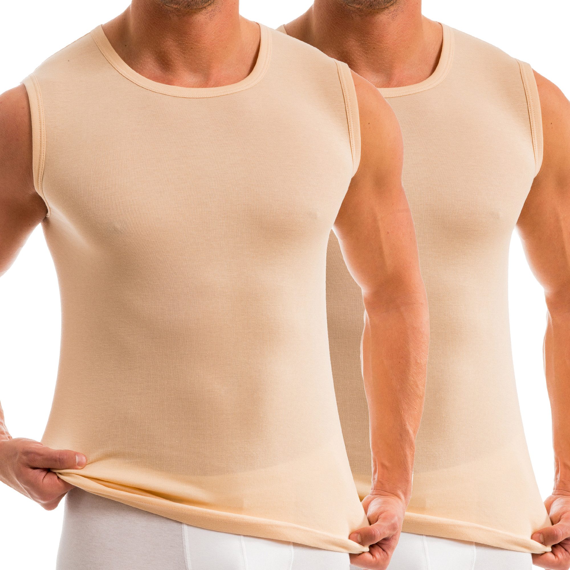 HERMKO Unterhemd 16040 2er Pack Herren günstig online kaufen