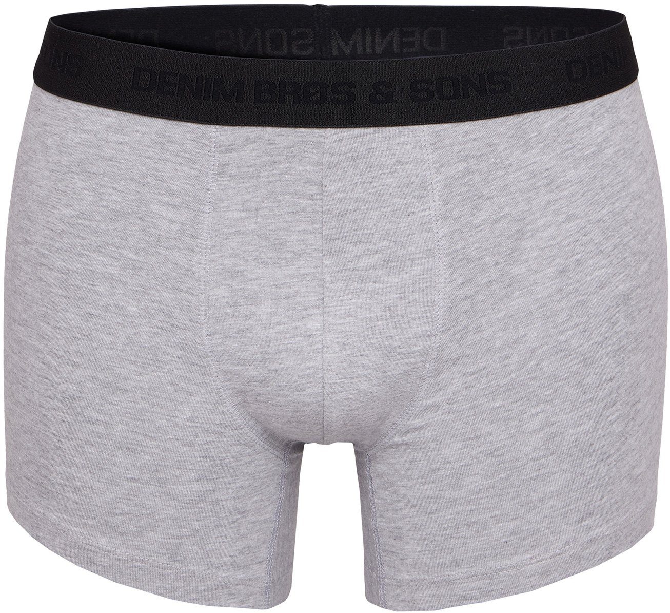 grau-meliert boxershorts retroshorts Retro-Boxer (8-St) Colors MG-1 Boxer Mix Retro