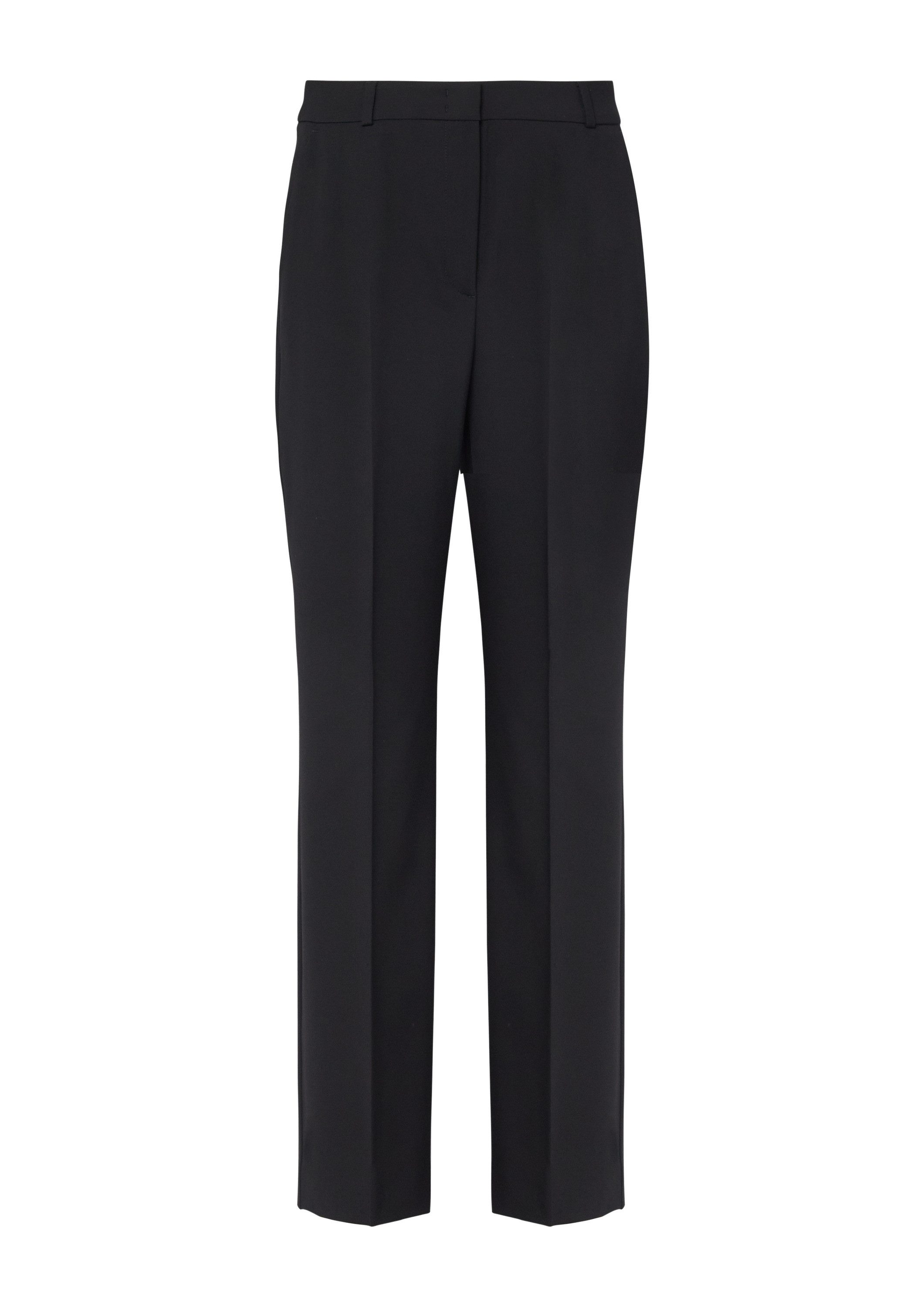 comma 7/8-Hose Hose Straight-Leg-Hose aus Viskosemix günstig online kaufen