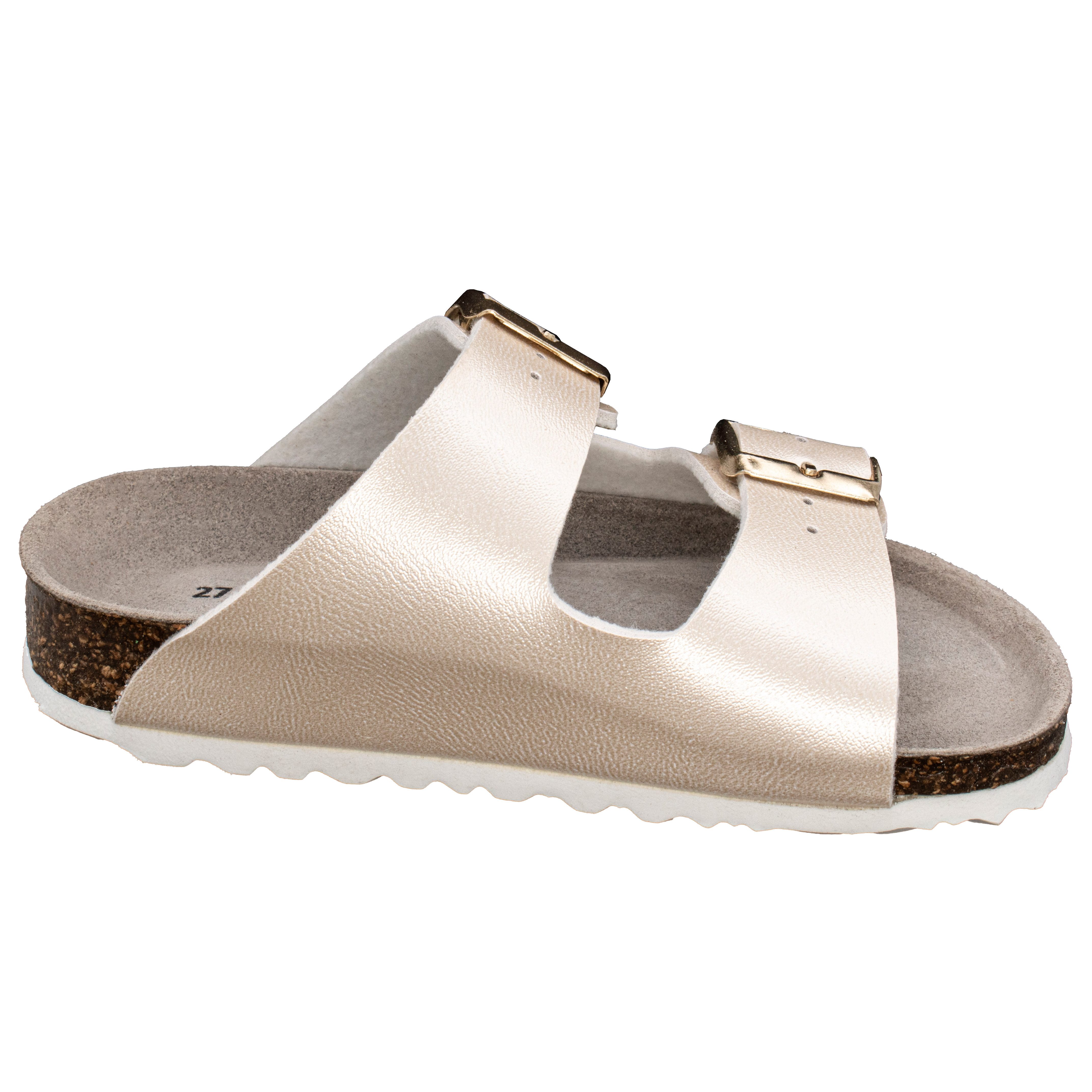 Fischer-Markenschuh Hawaii Pantolette aus Vegano (Lederimitat), mit Fleecef günstig online kaufen