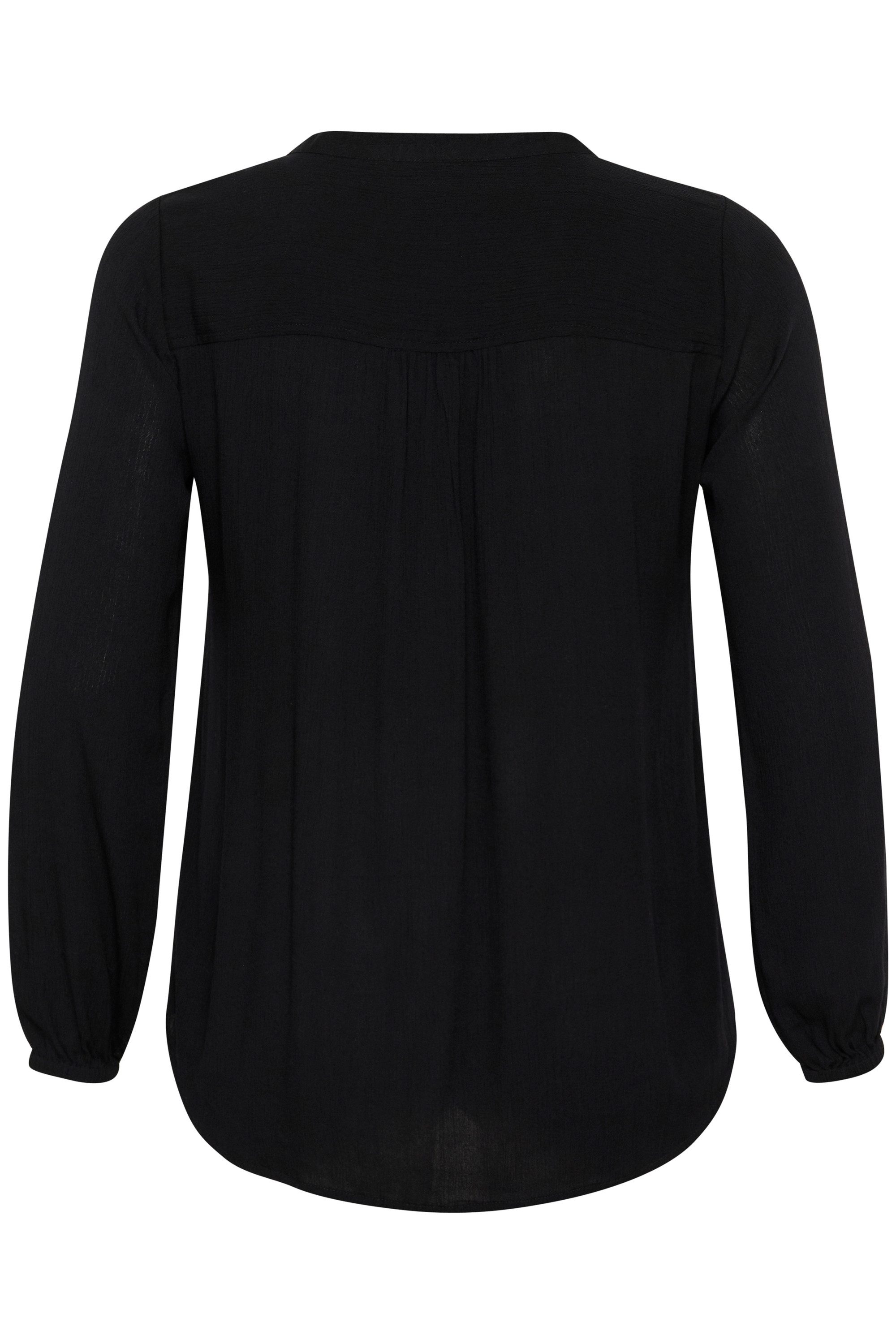 KAFFE Curve Langarmbluse Langarm-Bluse KCannia Große günstig online kaufen