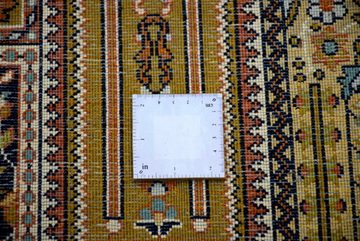 Seidenteppich Gum 1753, Kayoom, rechteckig, Höhe: 10 mm, Einzelstück mit Zertifikat, Wohnzimmer