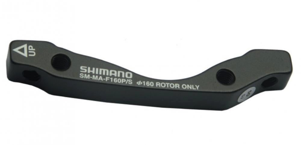 Shimano Scheibenbremse SHIMANO Scheibenbremsadapter Vorne PM IS 160 mm Scheibenbremsadapter -