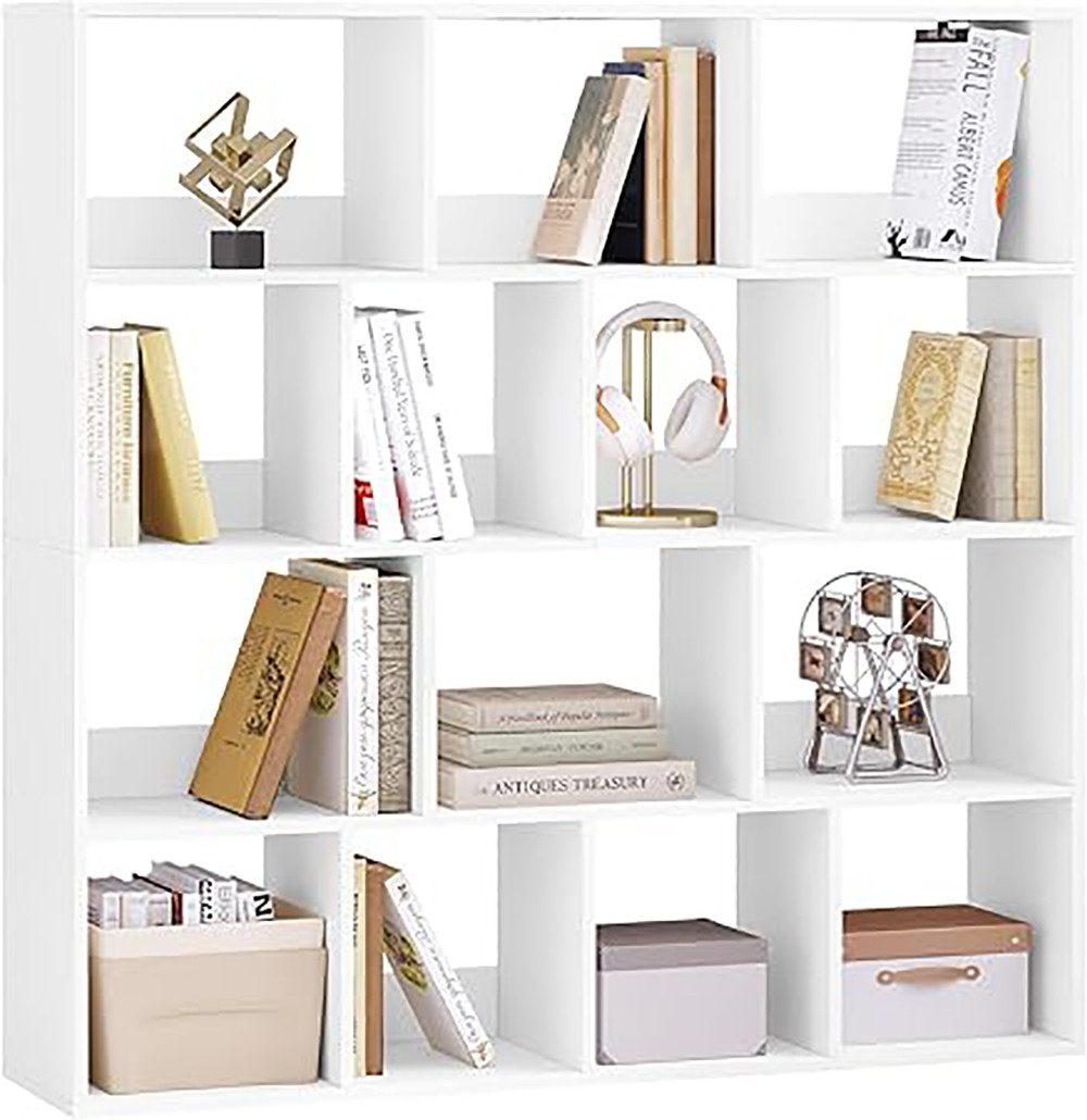 EUGAD Bücherregal, 1-tlg., mit 14 Fächern, Würfelregal, offenes Regal für W günstig online kaufen