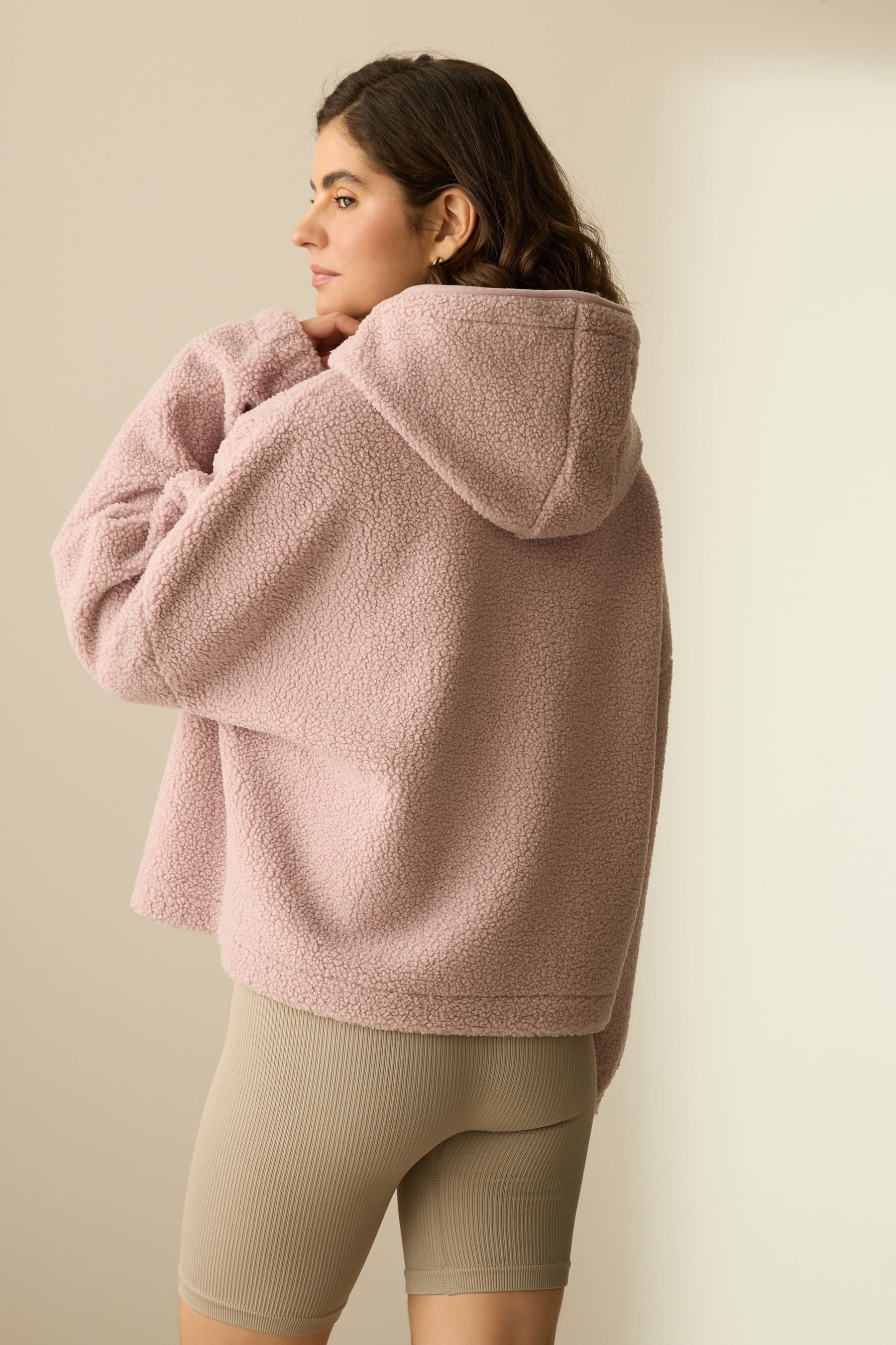 Next Kapuzenpullover Outdoor Next Elements Fleece-Troyer günstig online kaufen