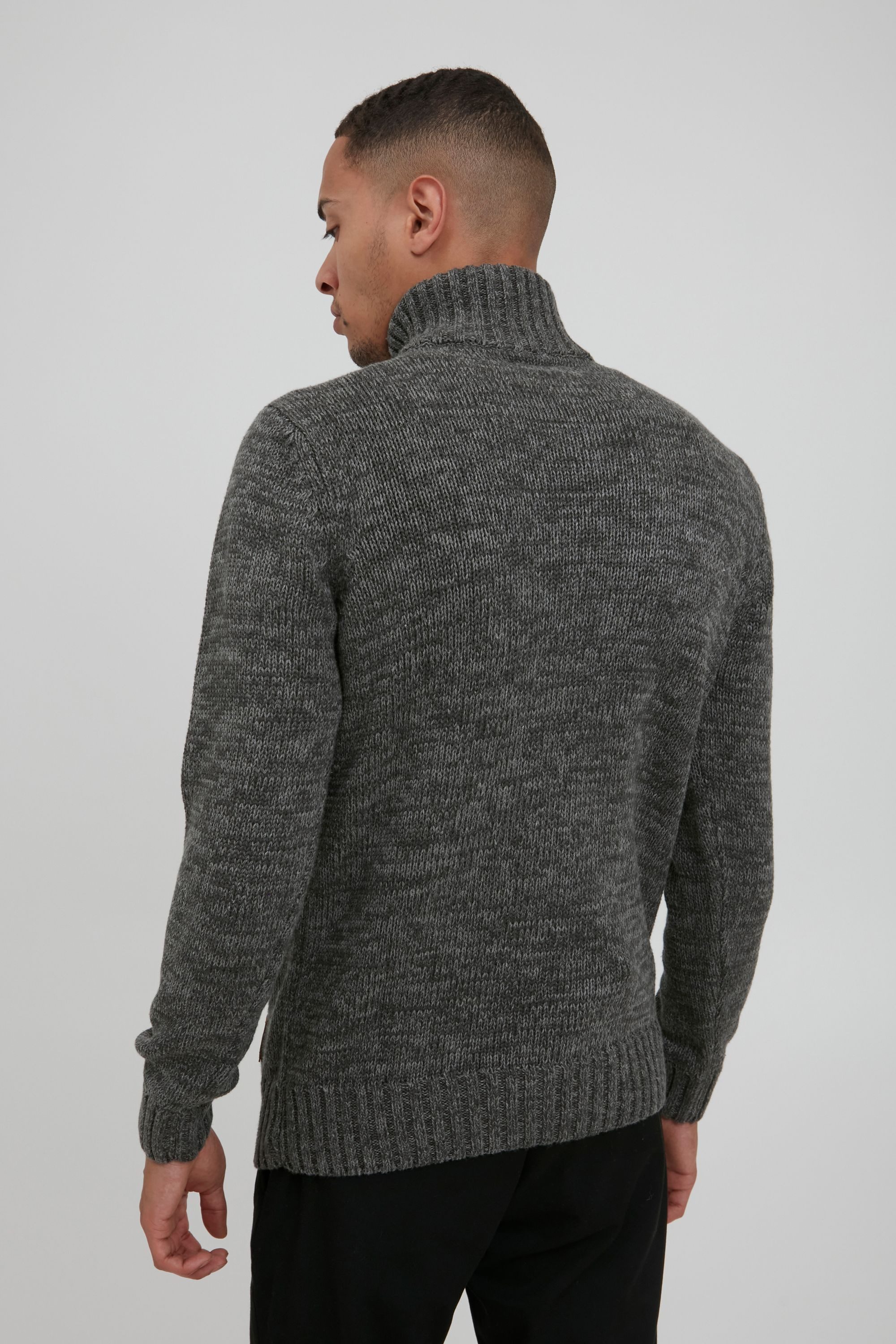 !Solid Troyer SDPhilostrate Strickpulli in Melange-Optik