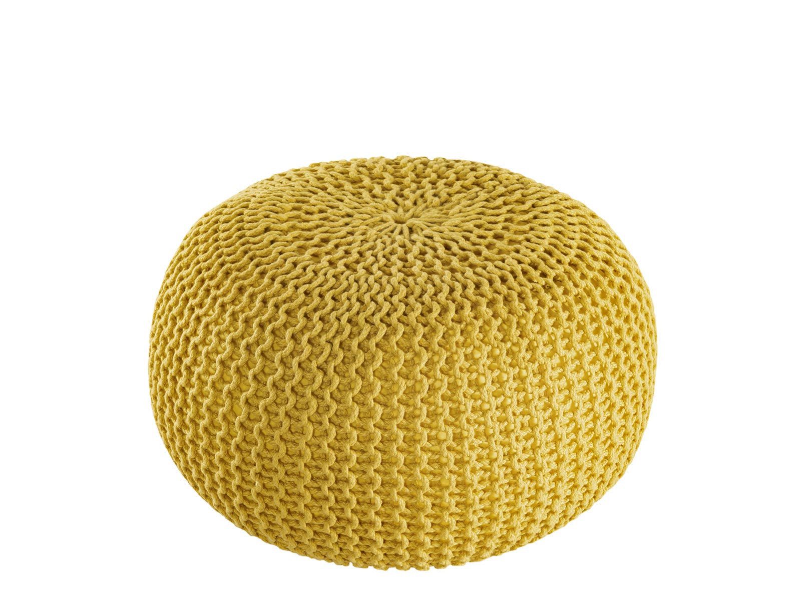 Amagohome Sitzhocker Pouf Outdoor ø 55 o. 45cm Bodenkissen Sitzpouf Hocker wetterfest pfleg