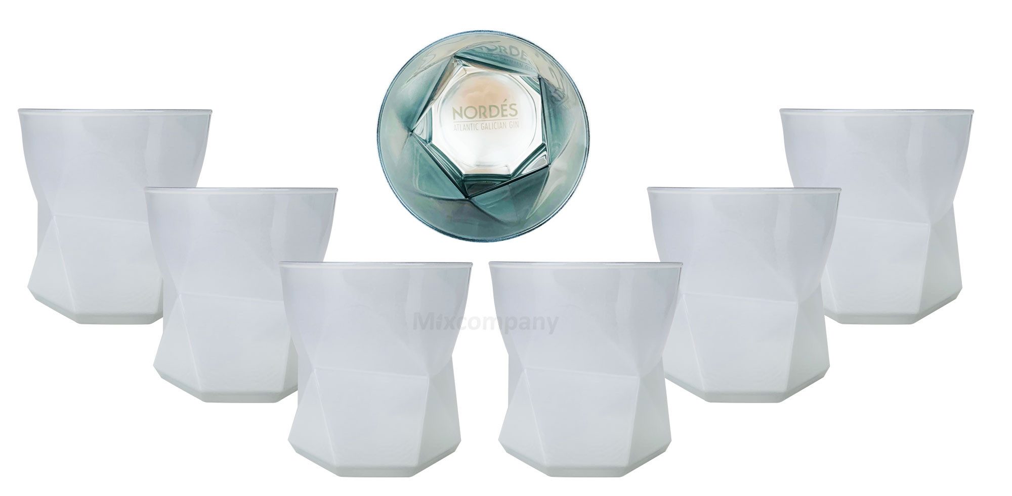 Gläser-Set Nordes Atlantic Galician Gin Glas Tumbler Set - 6X Gläser