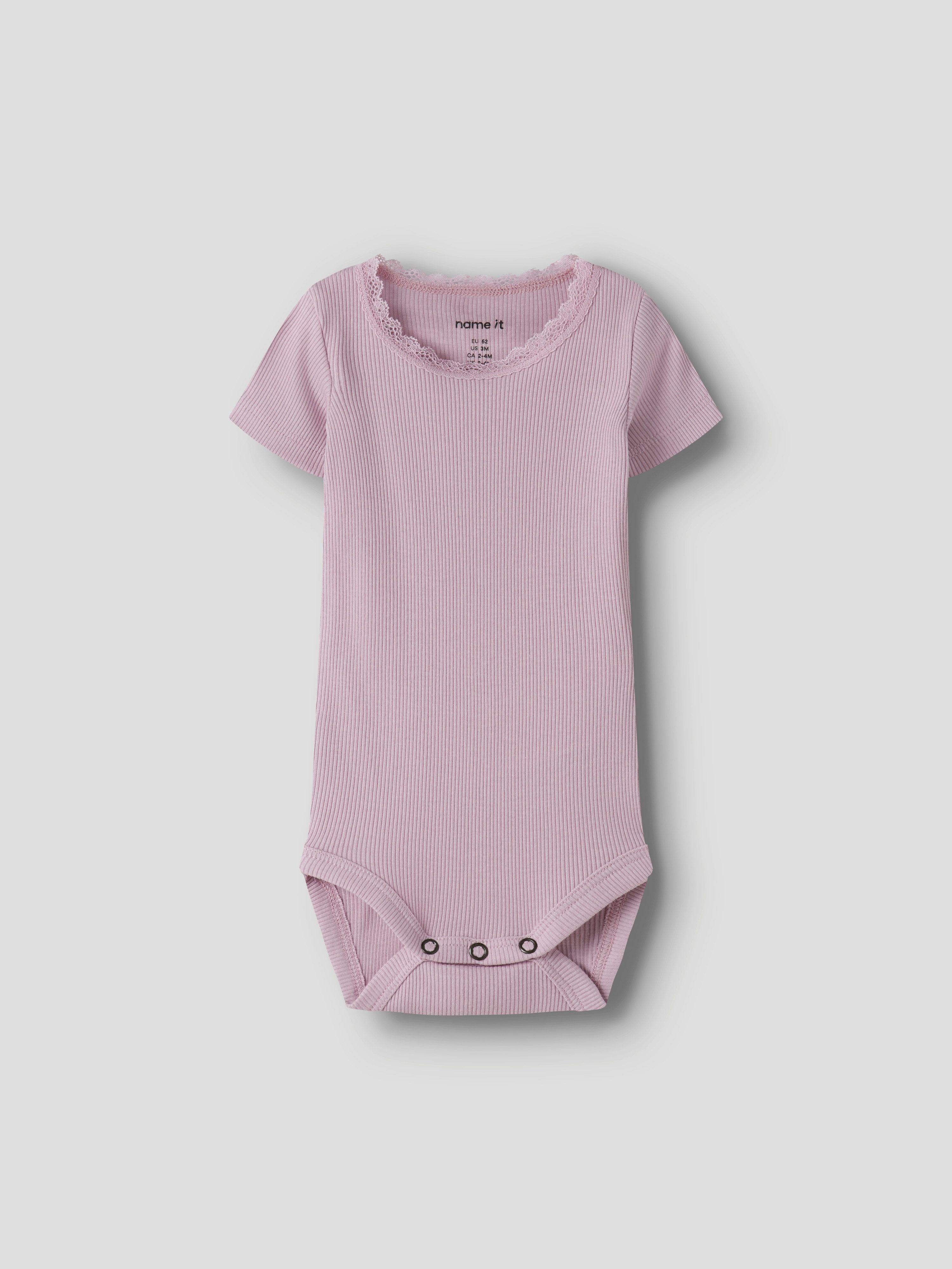 Name It Kurzarmbody NBFKAB SS BODY NOOS Baumwollmischung, Kurzarm