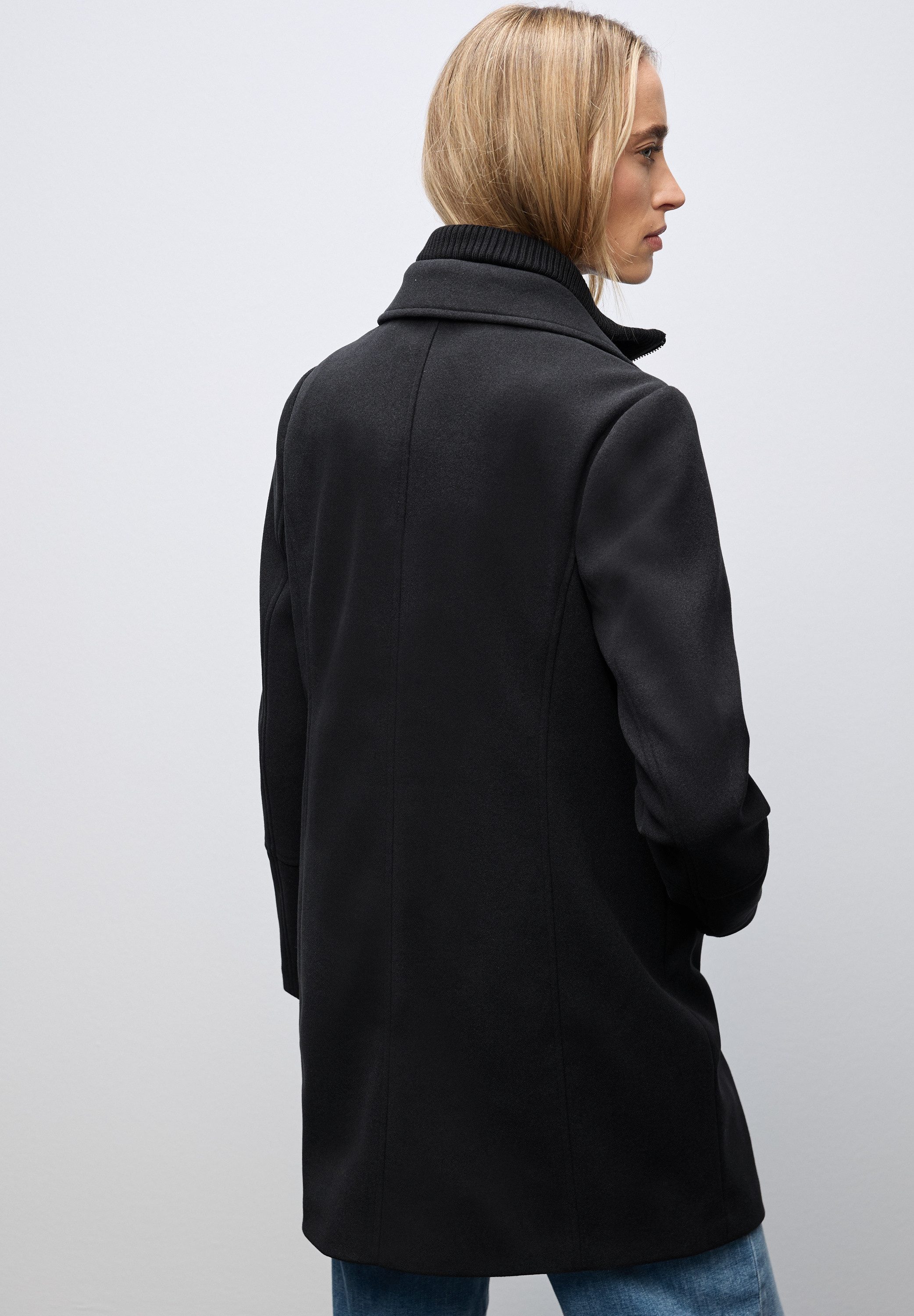 STREET ONE Wollmantel in Woll-Optik günstig online kaufen