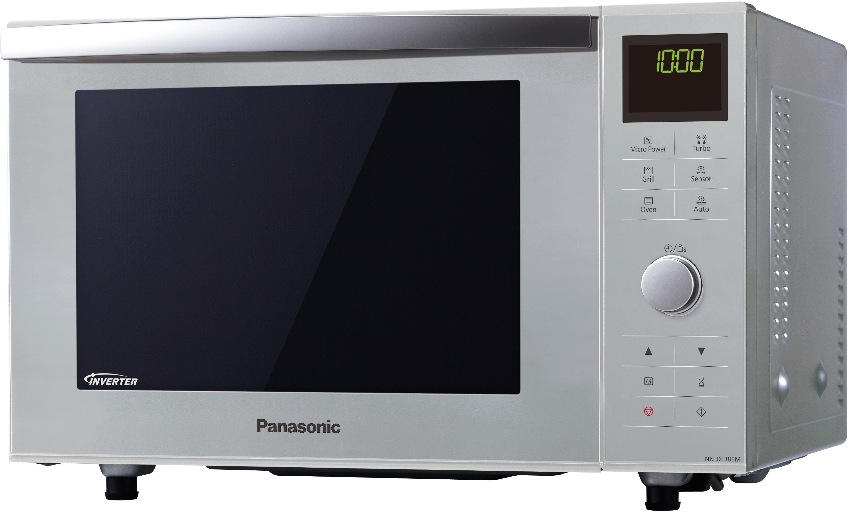 Panasonic Mikrowelle NN-DF385MEPG, Grill, Ober-/Unterhitze, l 23
