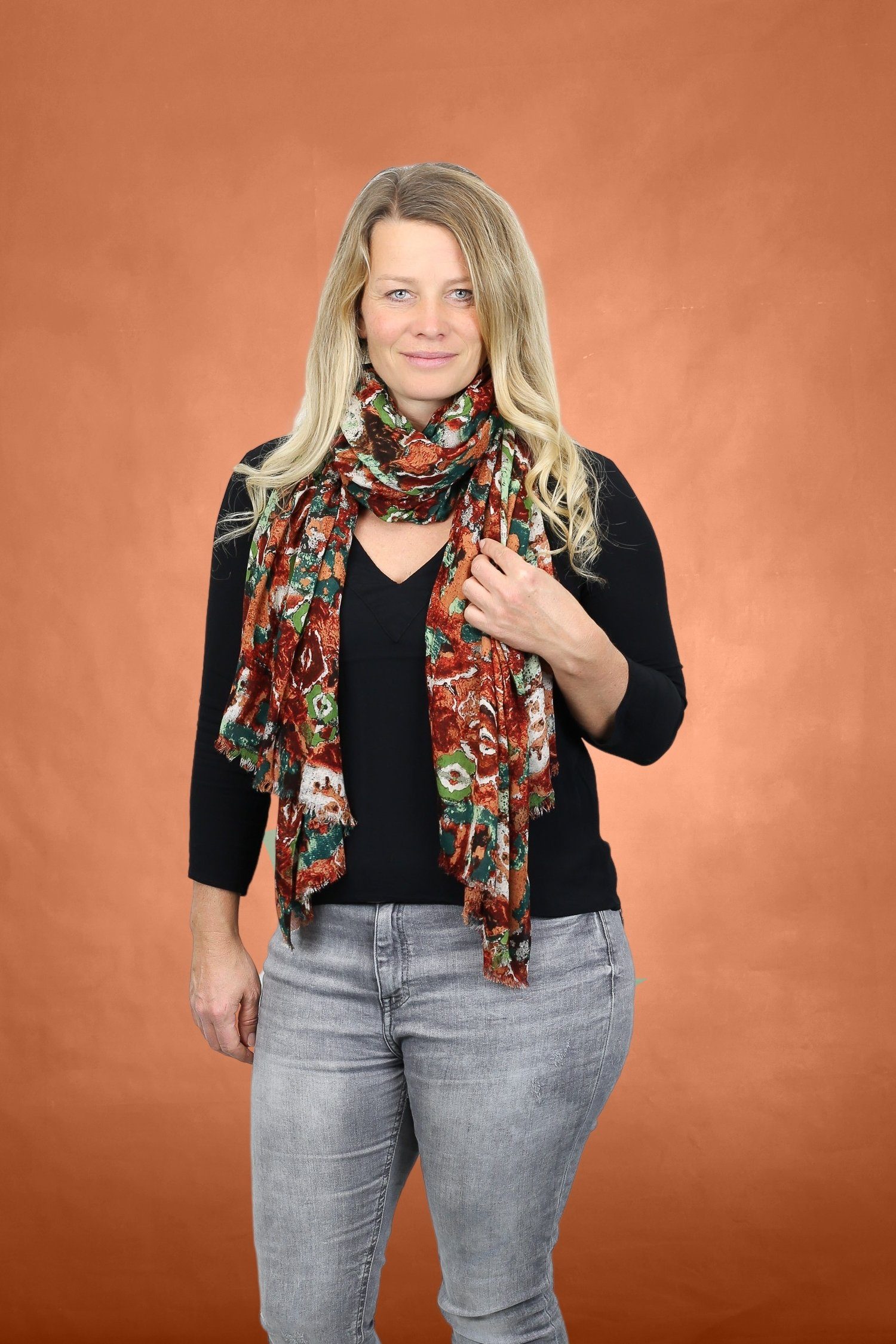 COLLEZIONE ALESSANDRO Modeschal Olivia, (1-St), im Ethno Design günstig online kaufen