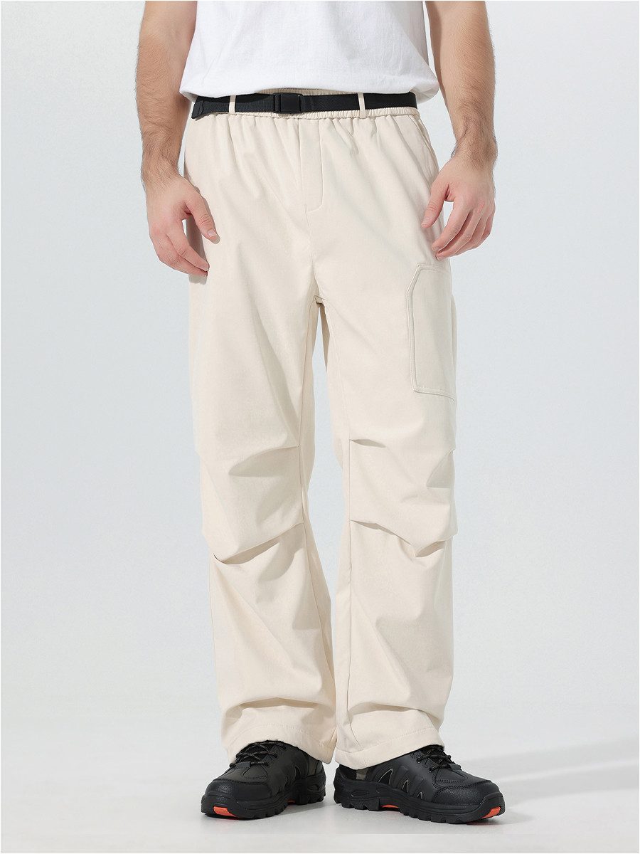 YOUTHUP Cargohose Herren Freizeithose mit Wärmefutter