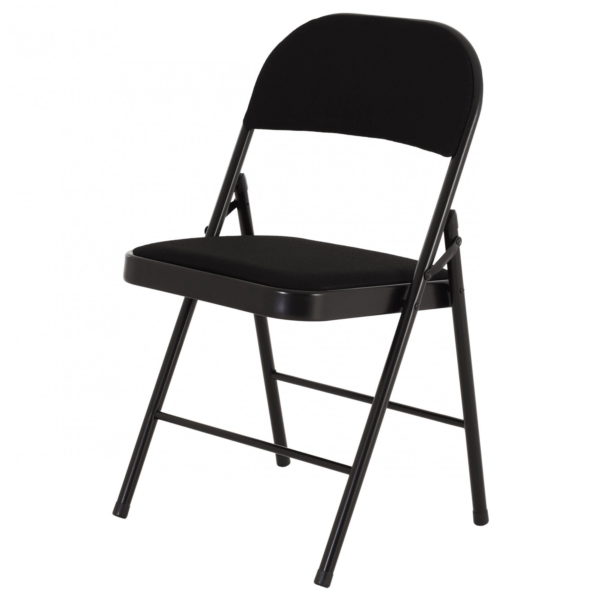 Raburg Klappstuhl »Gästestuhl 4er Set ELIAS in SCHWARZ mit Stoffbezug