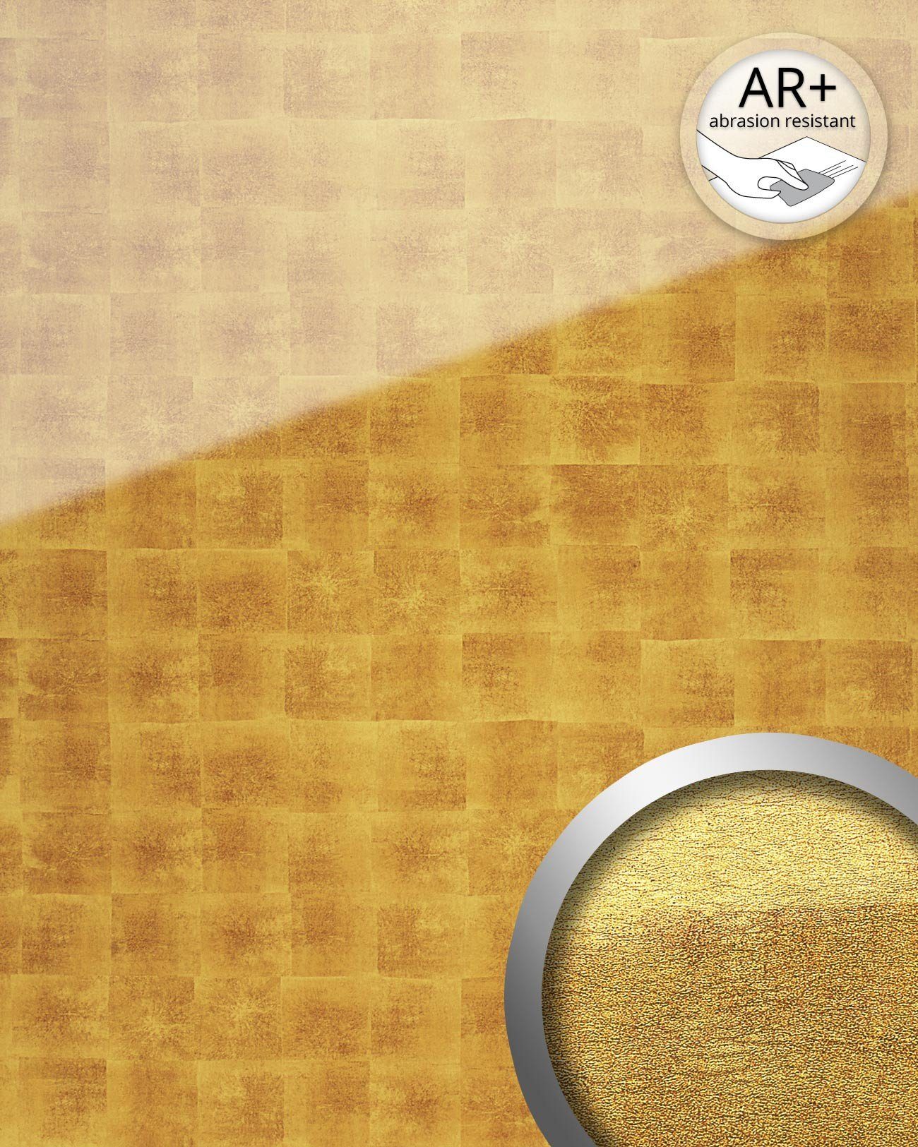 Thumbnail - Wallface Wandpaneel 17840 Wandpaneel Glas-Optik Cubes-Muster beige 2,60 qm, BxL: 100x260 cm, 2.6 qm, (Dekorpaneel, 1-tlg...