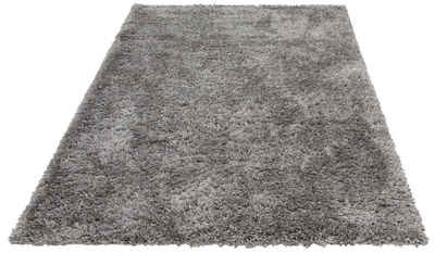 Hochflor-Teppich Boldo, my home, rechteckig, Höhe: 50 mm, besonders weich durch Microfaser, Shaggy Teppich
