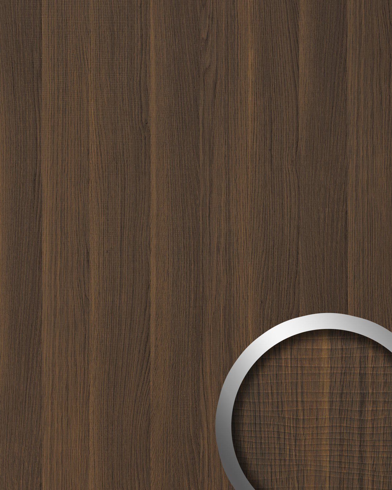 Wallface Wandpaneel 25547 Nutwood Nature Wandverkleidung in Holz Optik matt braun 2,6 m2, BxL: 100x2600 cm, 2.6 qm, (Wandpaneel, 1-tlg., Wandverkleidung in Natur Dekor) braun grau-braun strukturiert