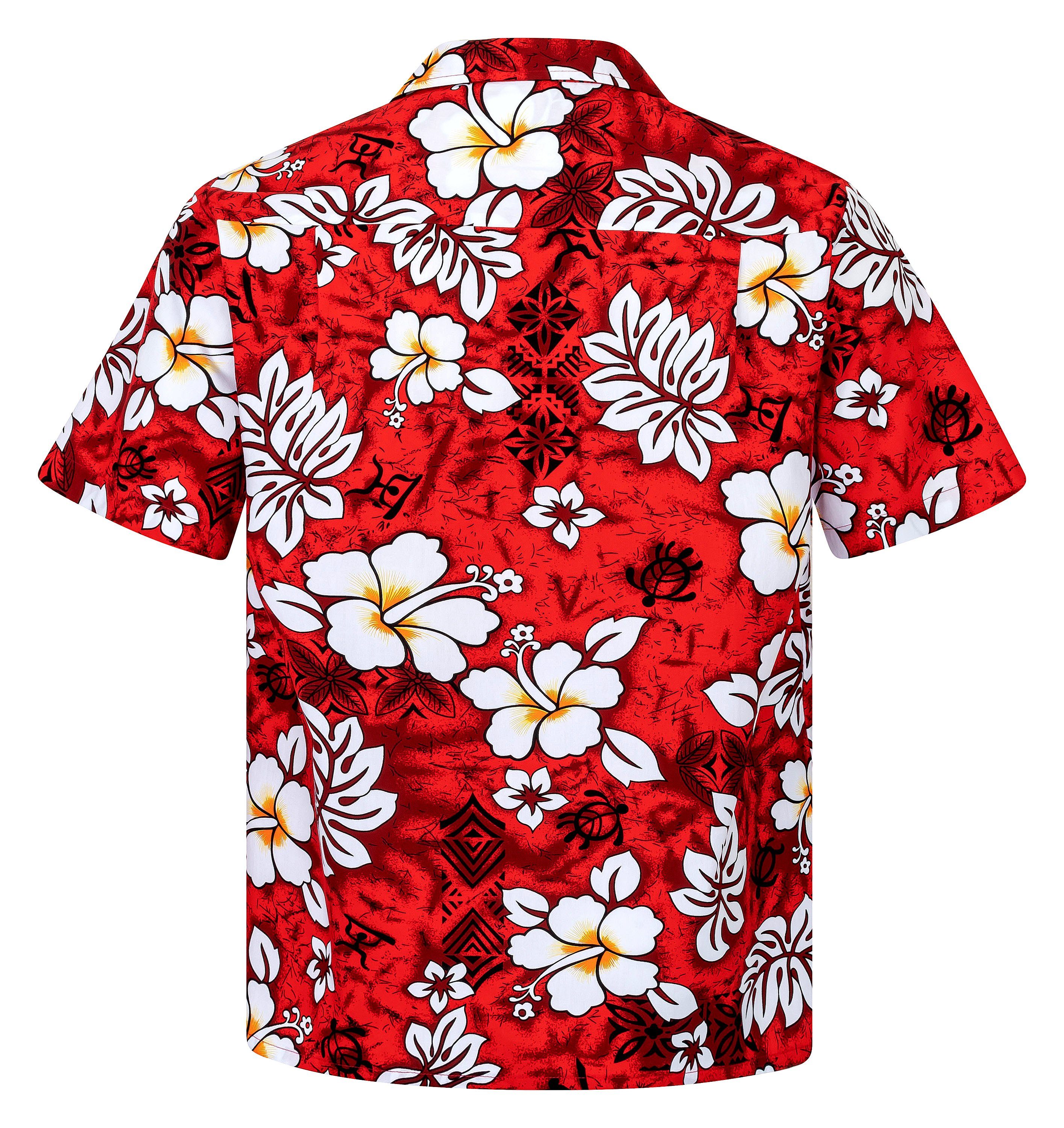 Hawaiihemdshop.de Hawaiihemd Hawaii Hemd Herren Baumwolle Kurzarm Hawaiihem günstig online kaufen