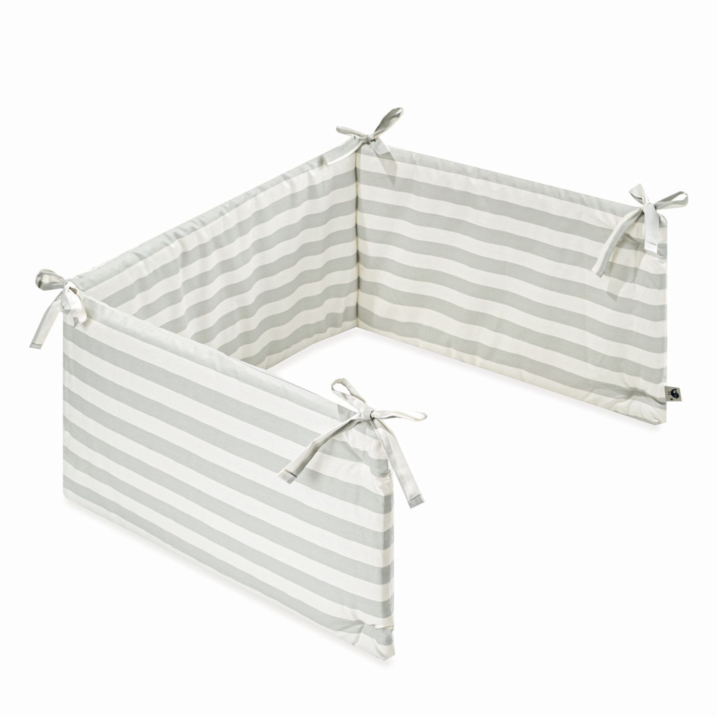 Julius Zöllner Kuschelnest Stripes Nestchen Organic 180x35, (1-tlg), Babynestchen