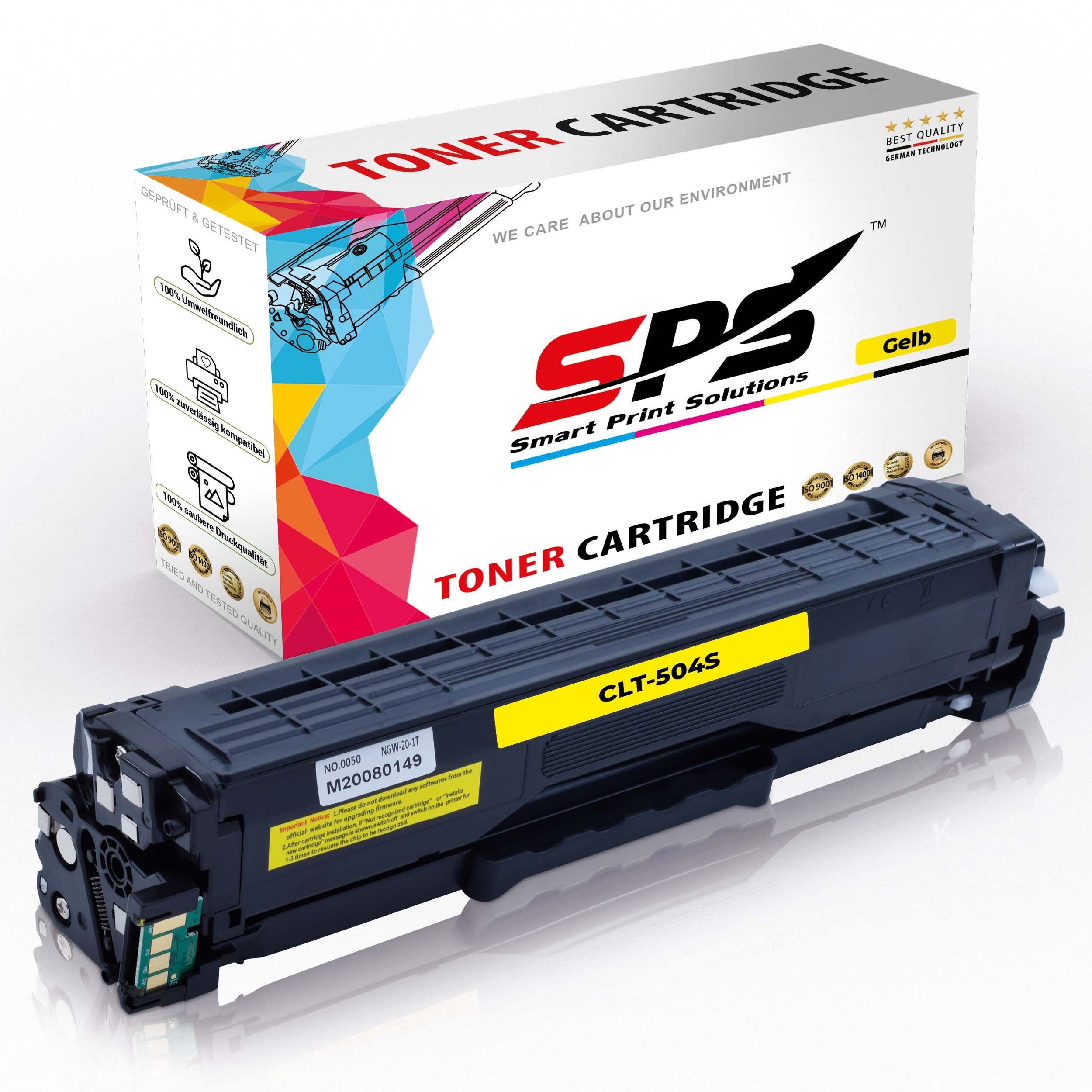 SPS Tonerkartusche Kompatibel für Samsung CLP-415NW CLT-Y504S Y504, (1er Pack, 1-St., 1 x Toner (Für Samsung CLT-Y504S Gelb)