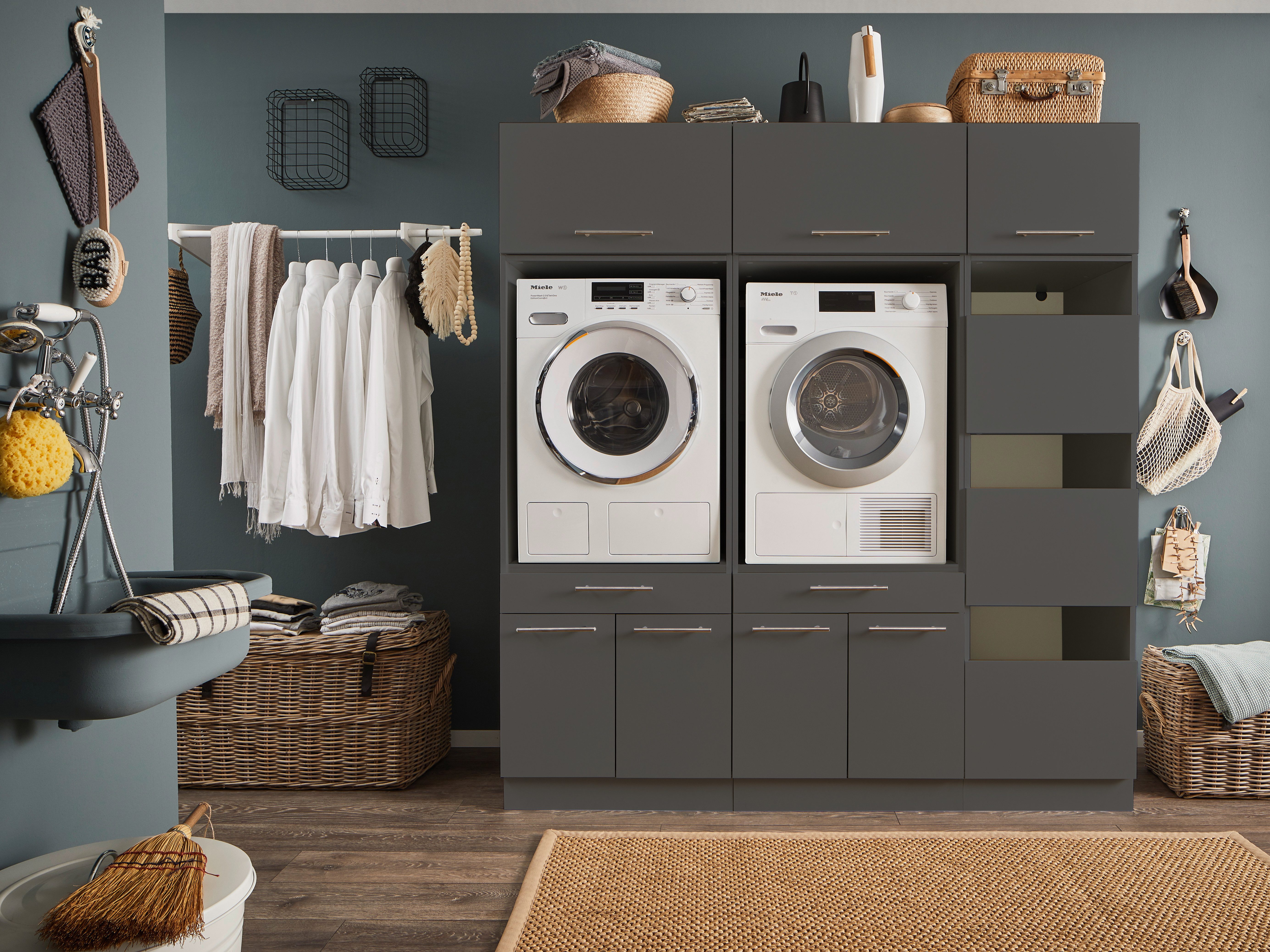 Laundreezy Mehrzweckschrank-Set LAUNDREEZY LDSK11, Breite 185 günstig online kaufen